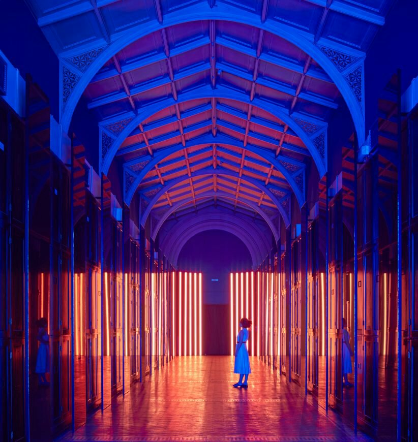 RGB lighting installation at London Design Festival 2017 — High Lumen