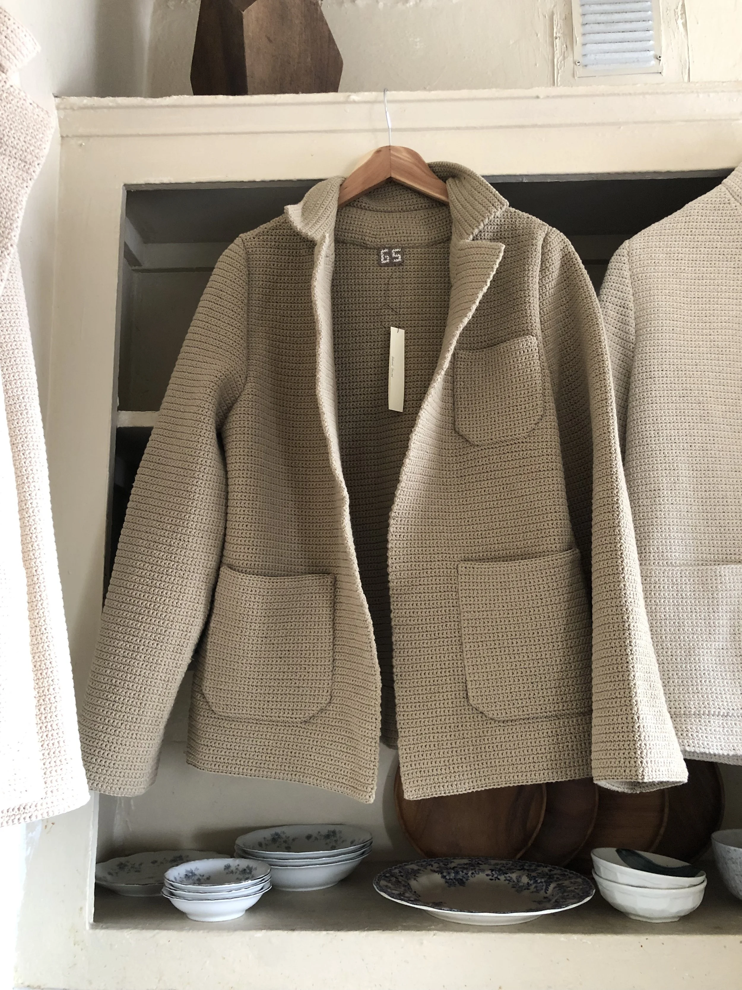 Sage Schoolgirl Jacket