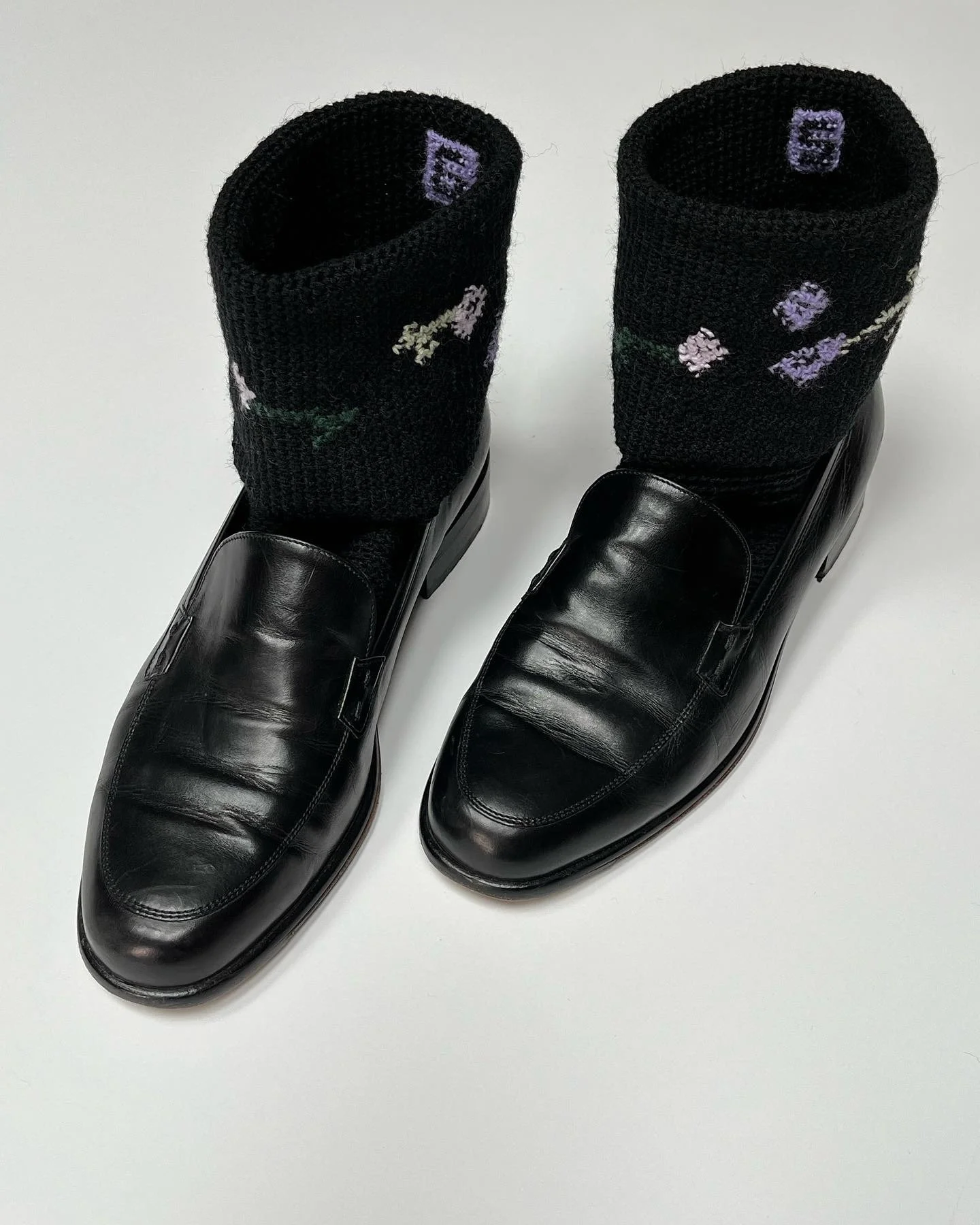 Fold Down Loafer Socks