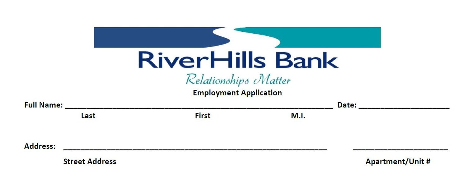 Careers Riverhills Bank