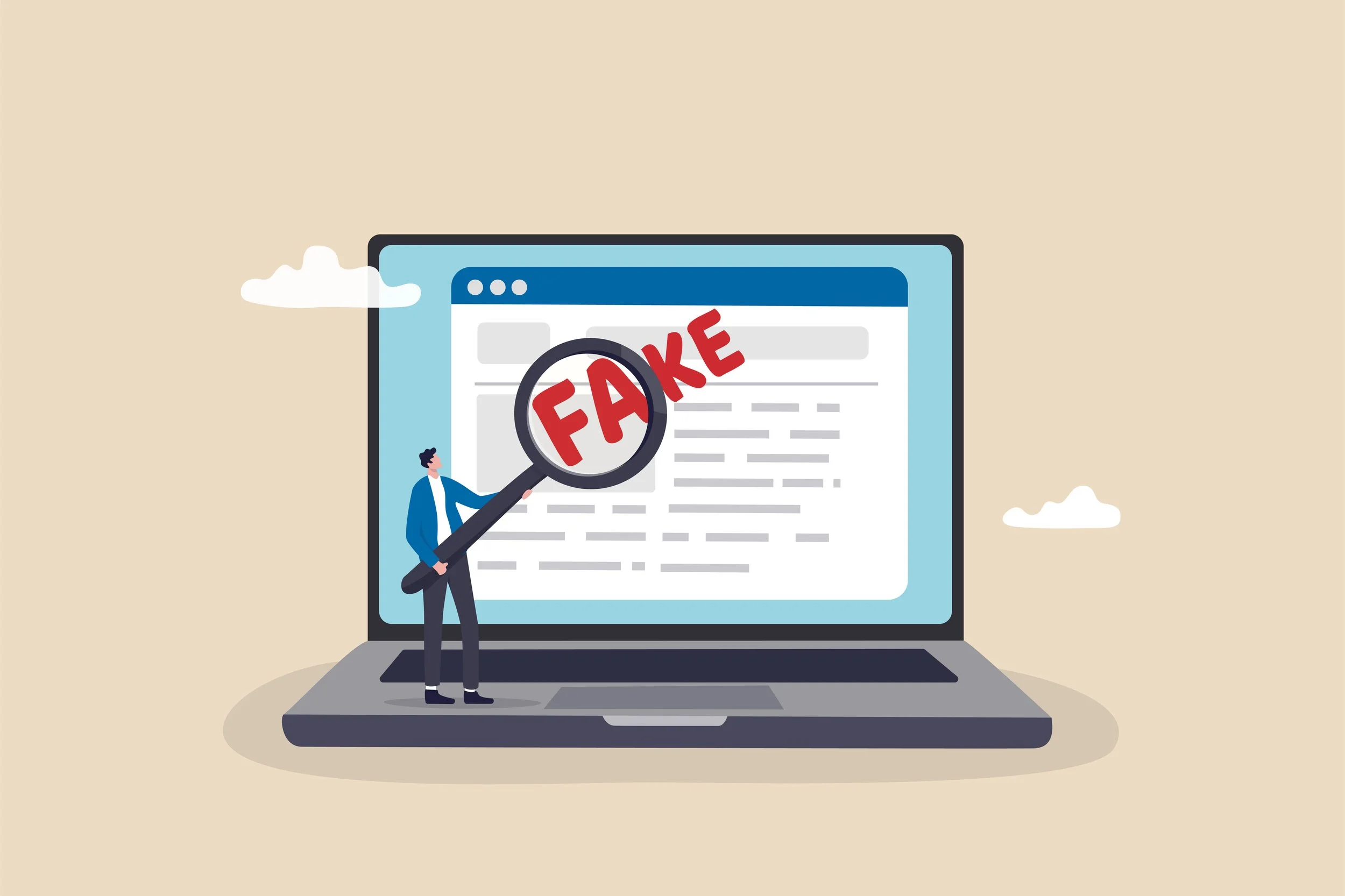 Fake Websites - Look Closer Before You Click