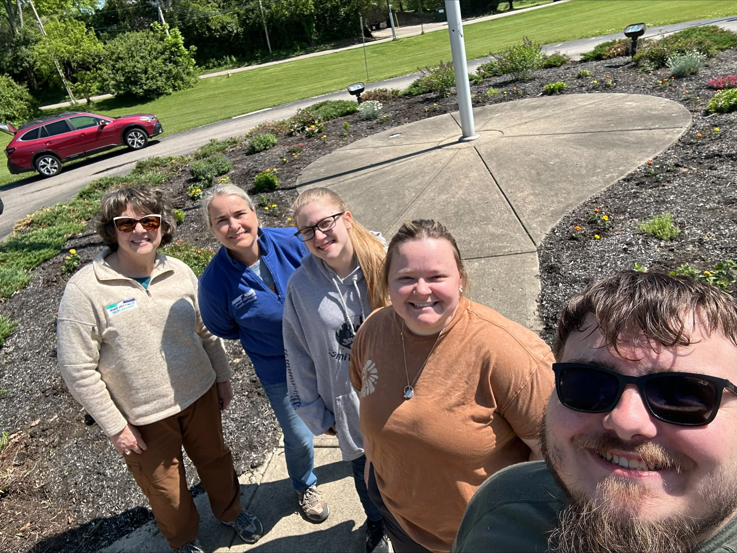 Pattison Elementary Flagpole Community Event