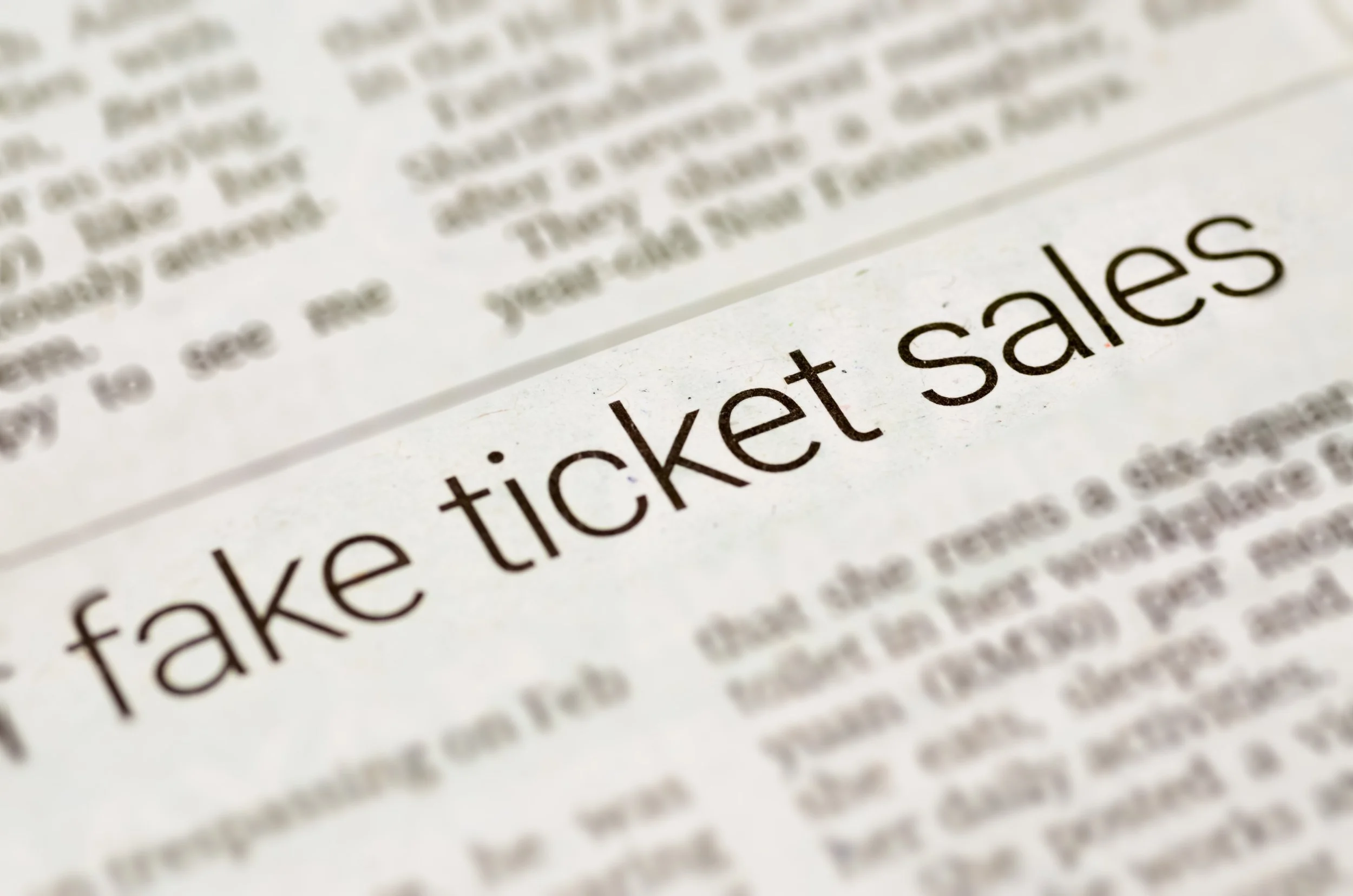 Event &amp; Concert Ticket Scams - Buy Smart, Attend Safely