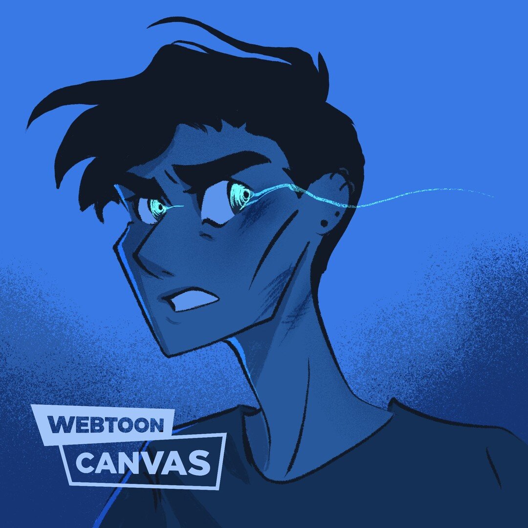 I couldn&rsquo;t make a cover for Gayle without drawing Aaron too 💙 hope you all enjoyed the episode! Be sure to give it a read if you haven&rsquo;t already&mdash;the link is in my bio!
.
#webtooncanvas #webtoon #seeingred #webcomic #webcomics #call