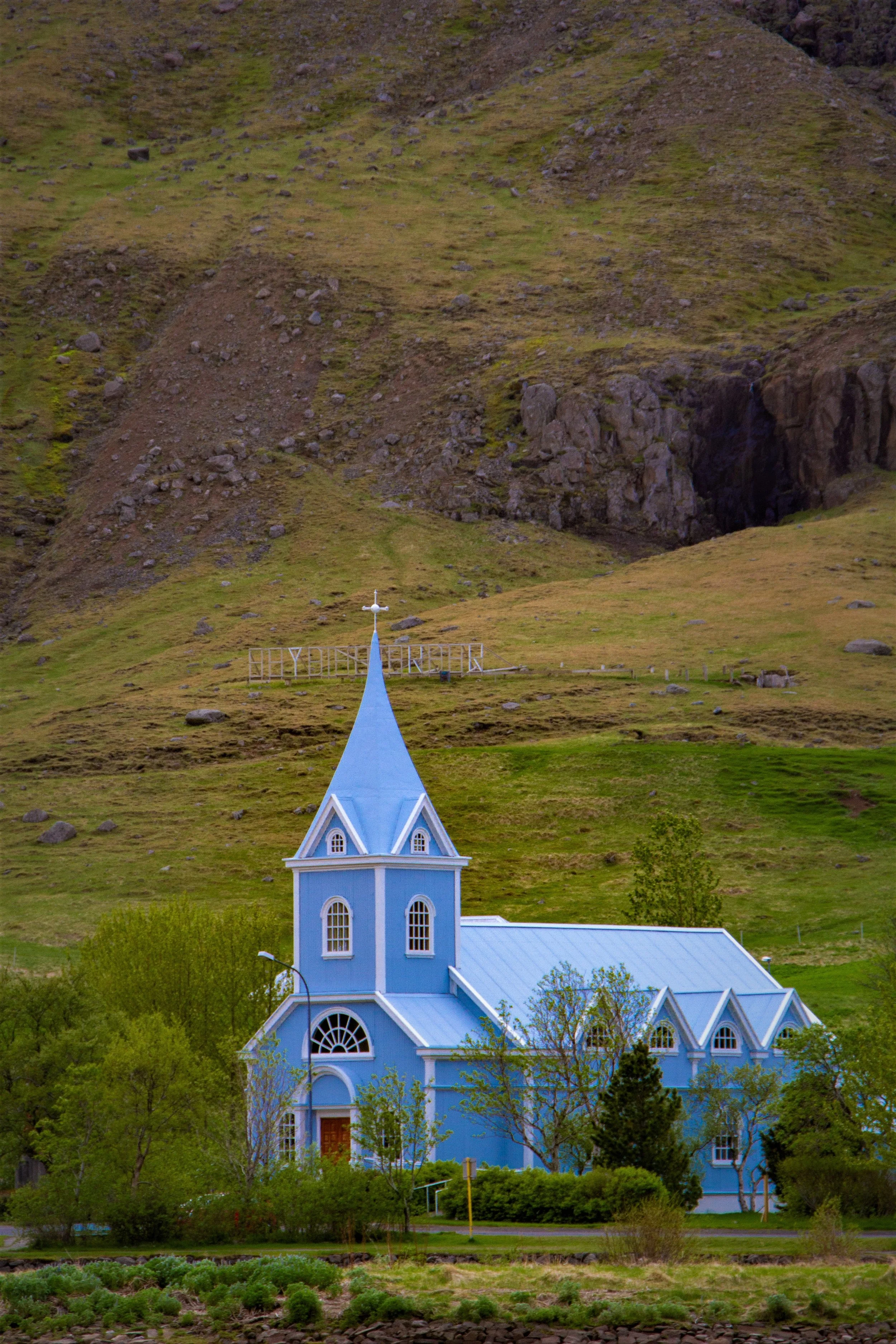 Blue Church in Seydisfjördur