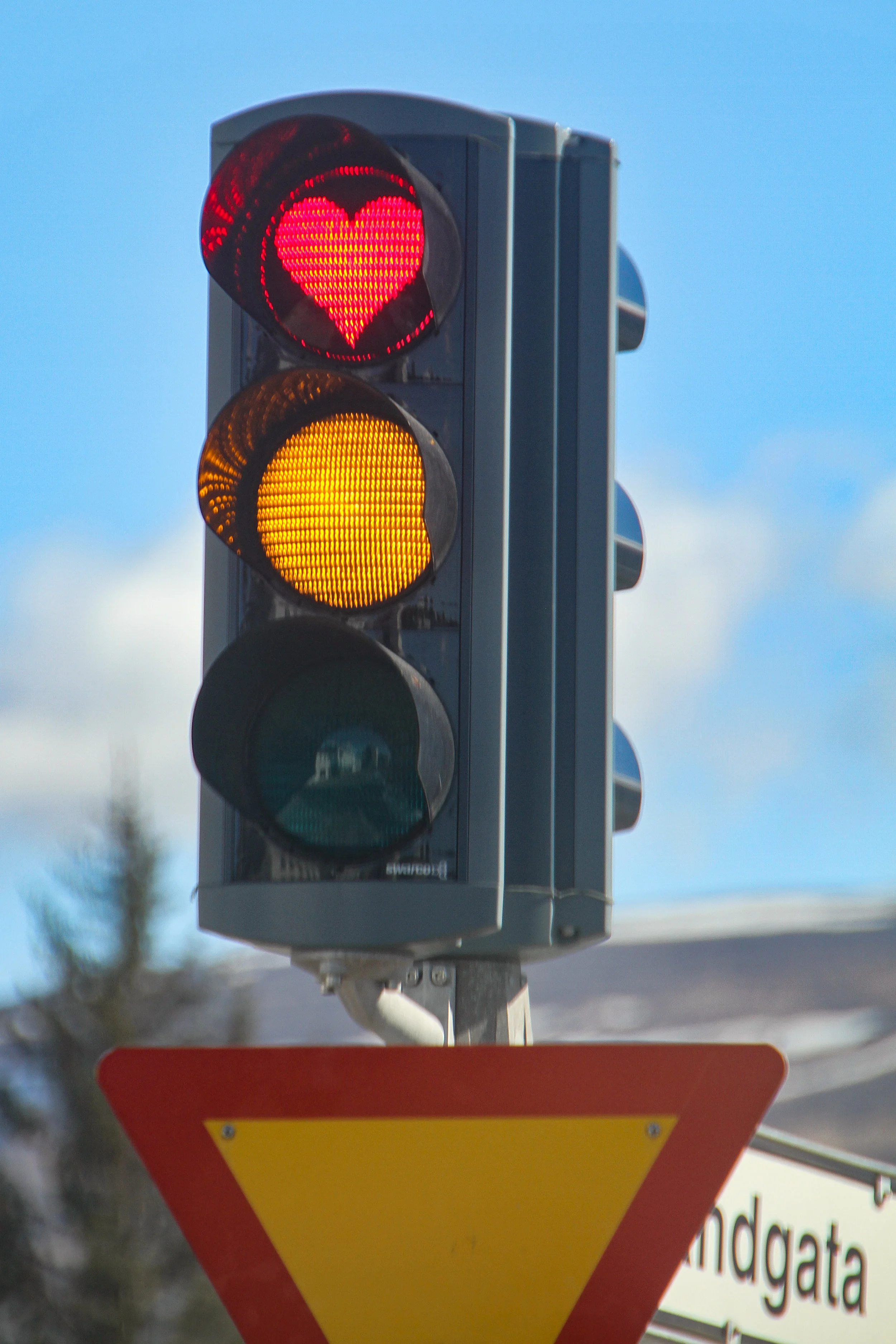 Streetlights of Akureyri
