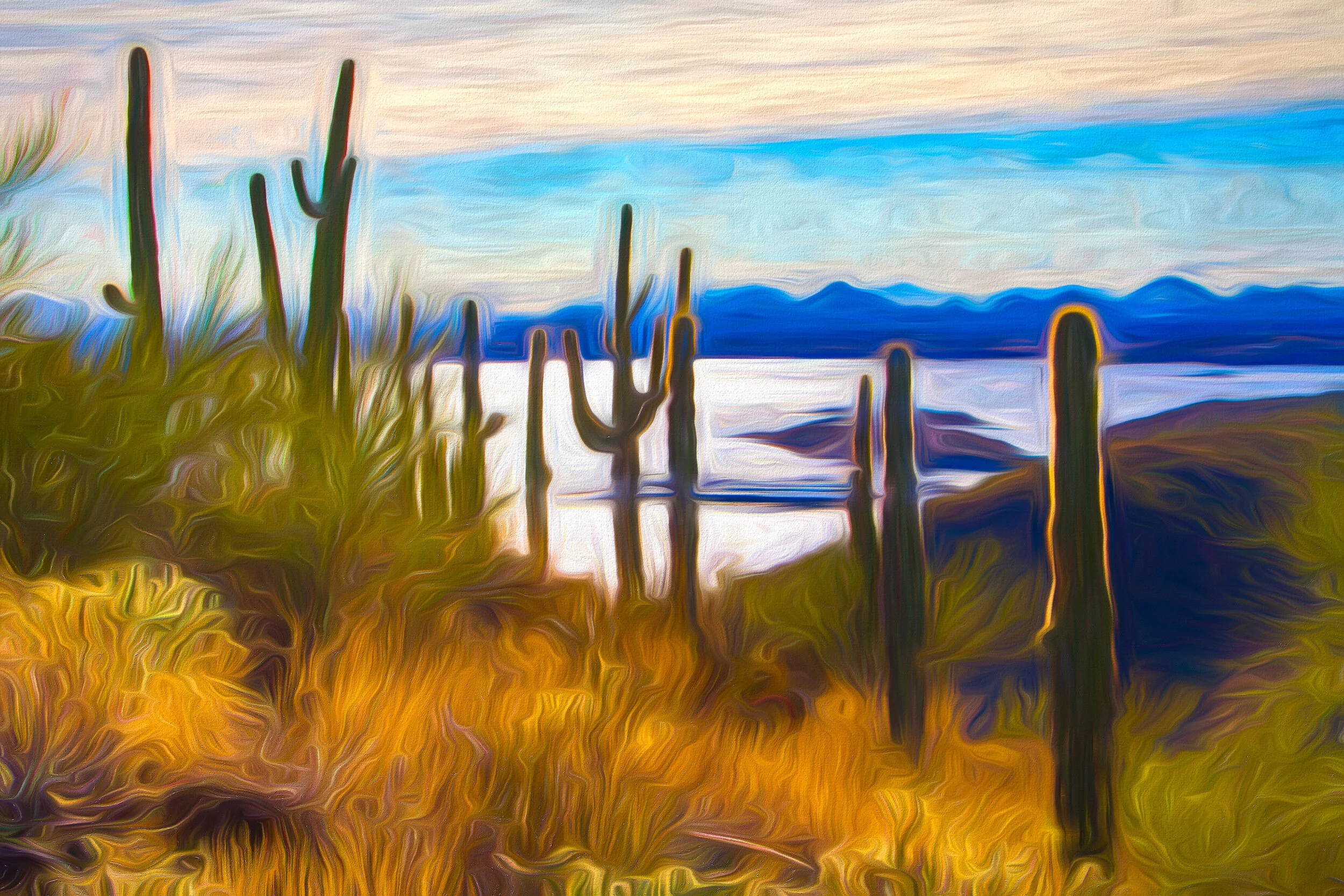 Variation on Lake Pleasant 2