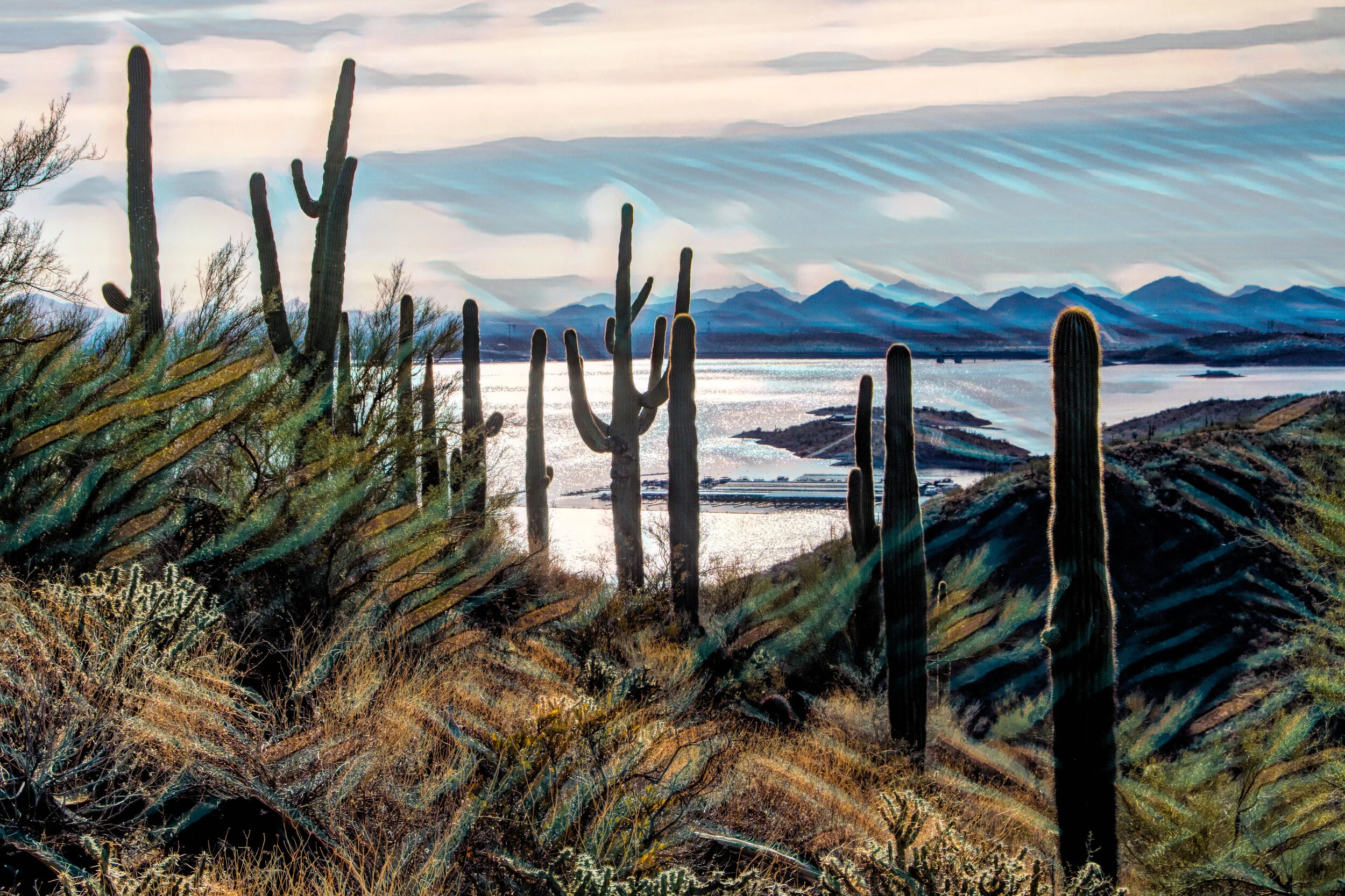 Variation on Lake Pleasant 3