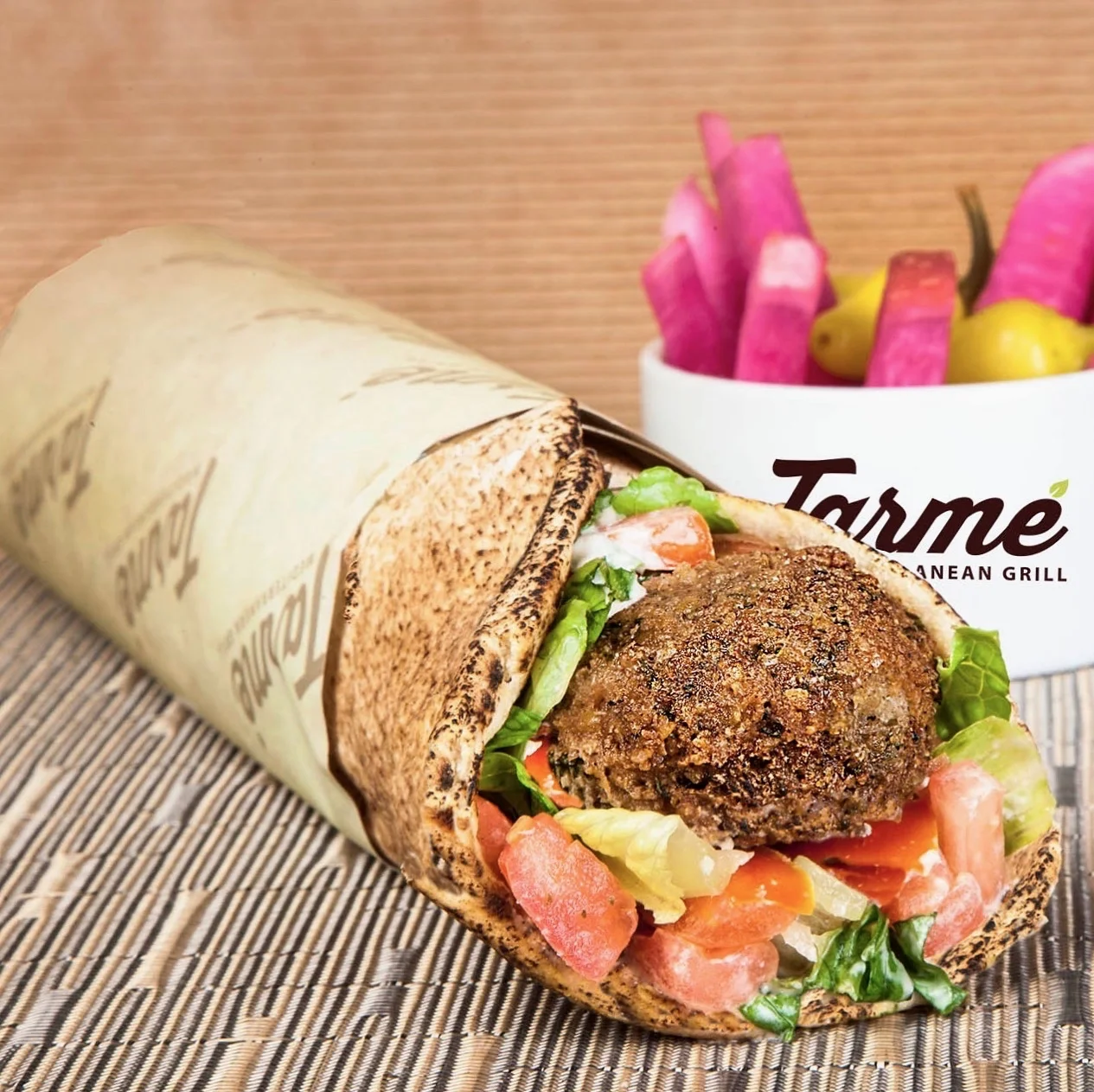 Photo: Falafel Wrap