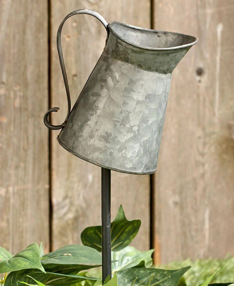Galvanized Planter, pitcher.jpg
