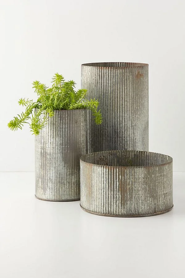 galvanized ribbed planters.jpg