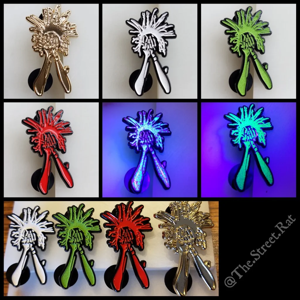 ChuckDiesel Headbang Pin