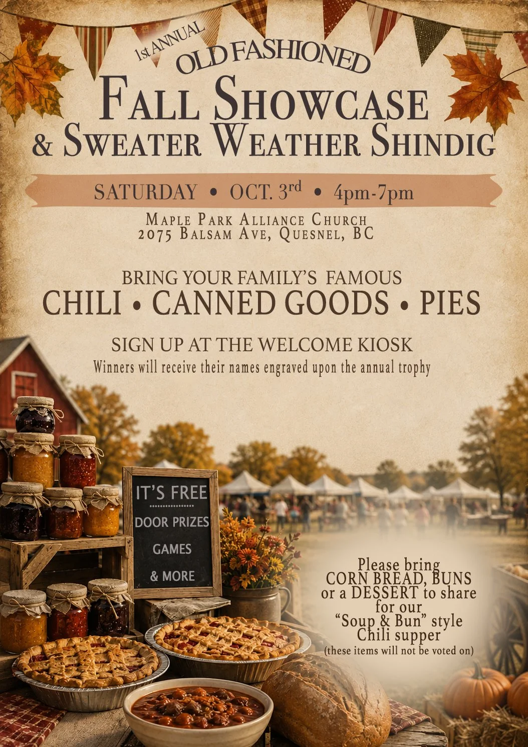 Fall Showcase & Sweater Weather Shindig