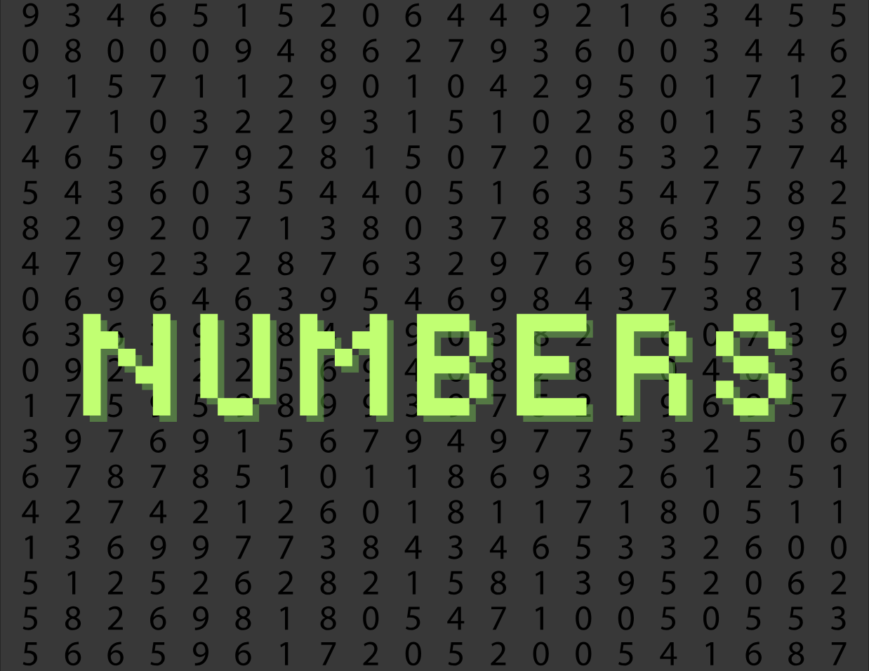Numbers