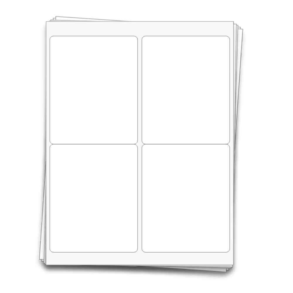 4 X 5 Label Template