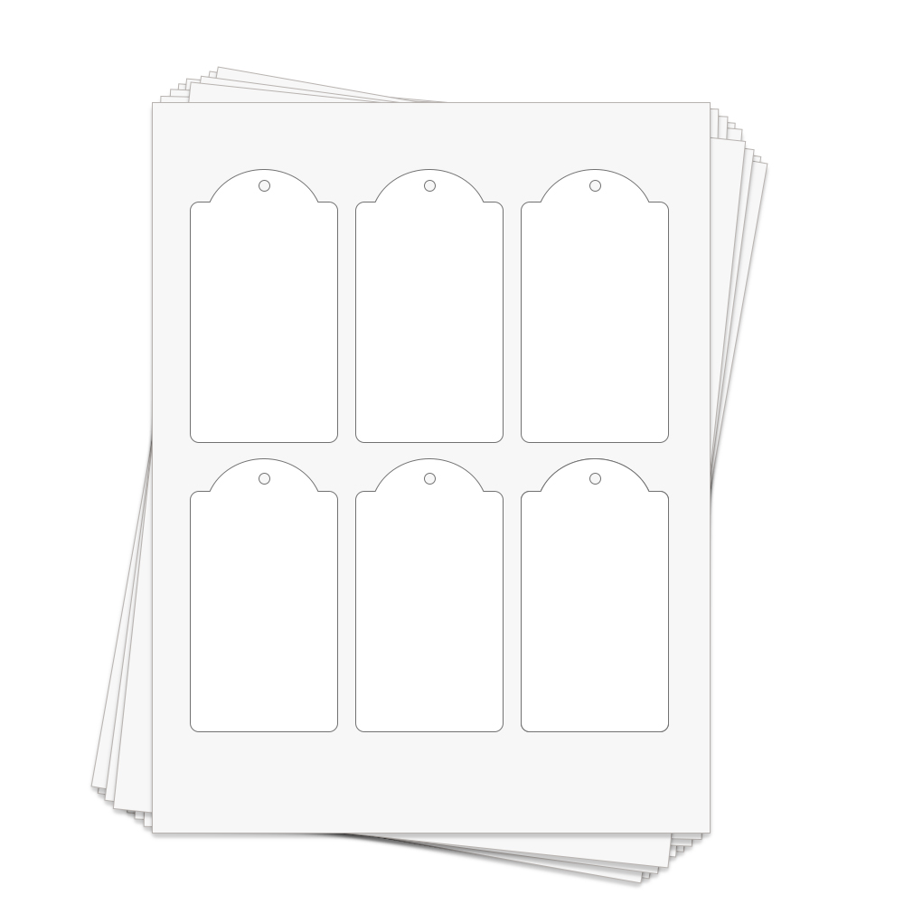HT1200 - Domed Rectangle Hang Tags (2.375 x 4.25 in.) — Dashleigh ...
