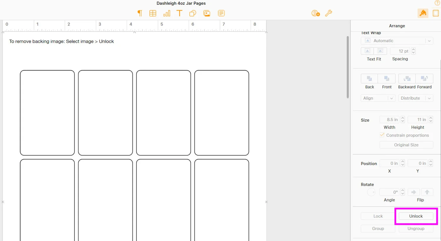 The Outlines are Showing on My Microsoft Word file — Dashleigh Template ...