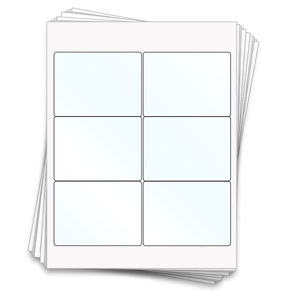 3x4 Clear Gloss Label