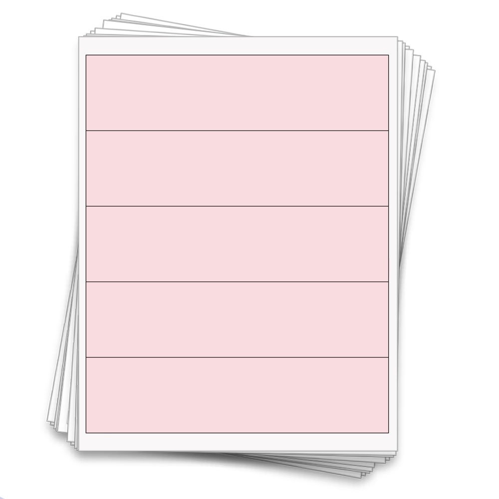 Pink Water Bottle Labels