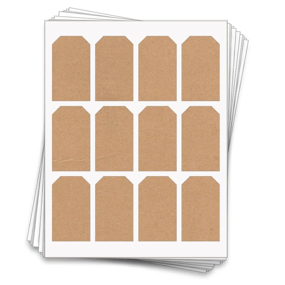 Hang Tag Labels, 1.75 x 3 in.