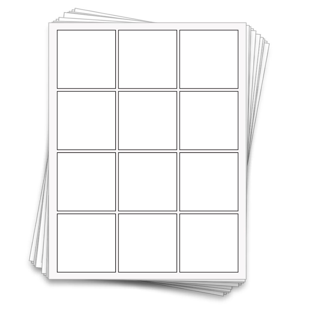 Labels for Candles, Square, 2.5 in.