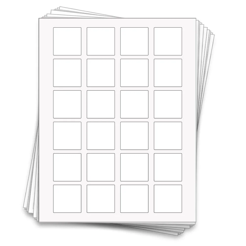 Labels for Candles, Square, 1.5 in.