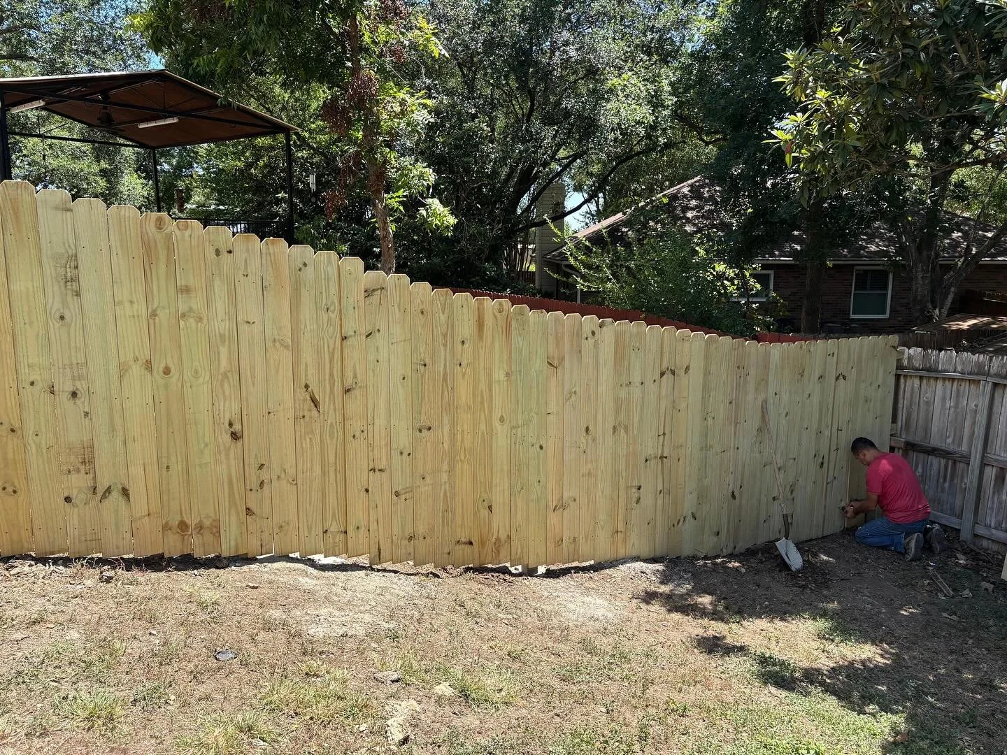 Another fence done! ✅