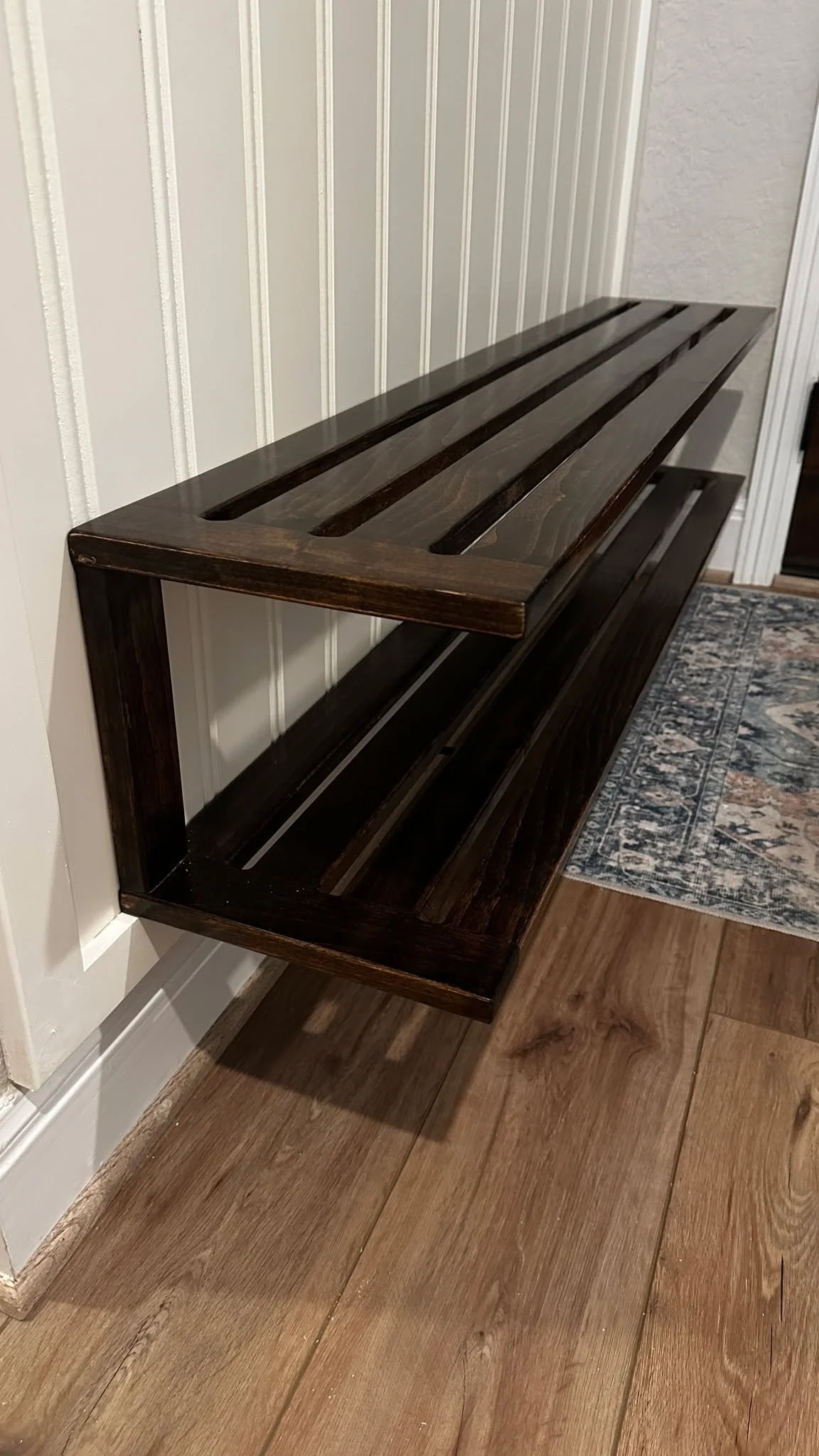 Entryway Shoe Rack!