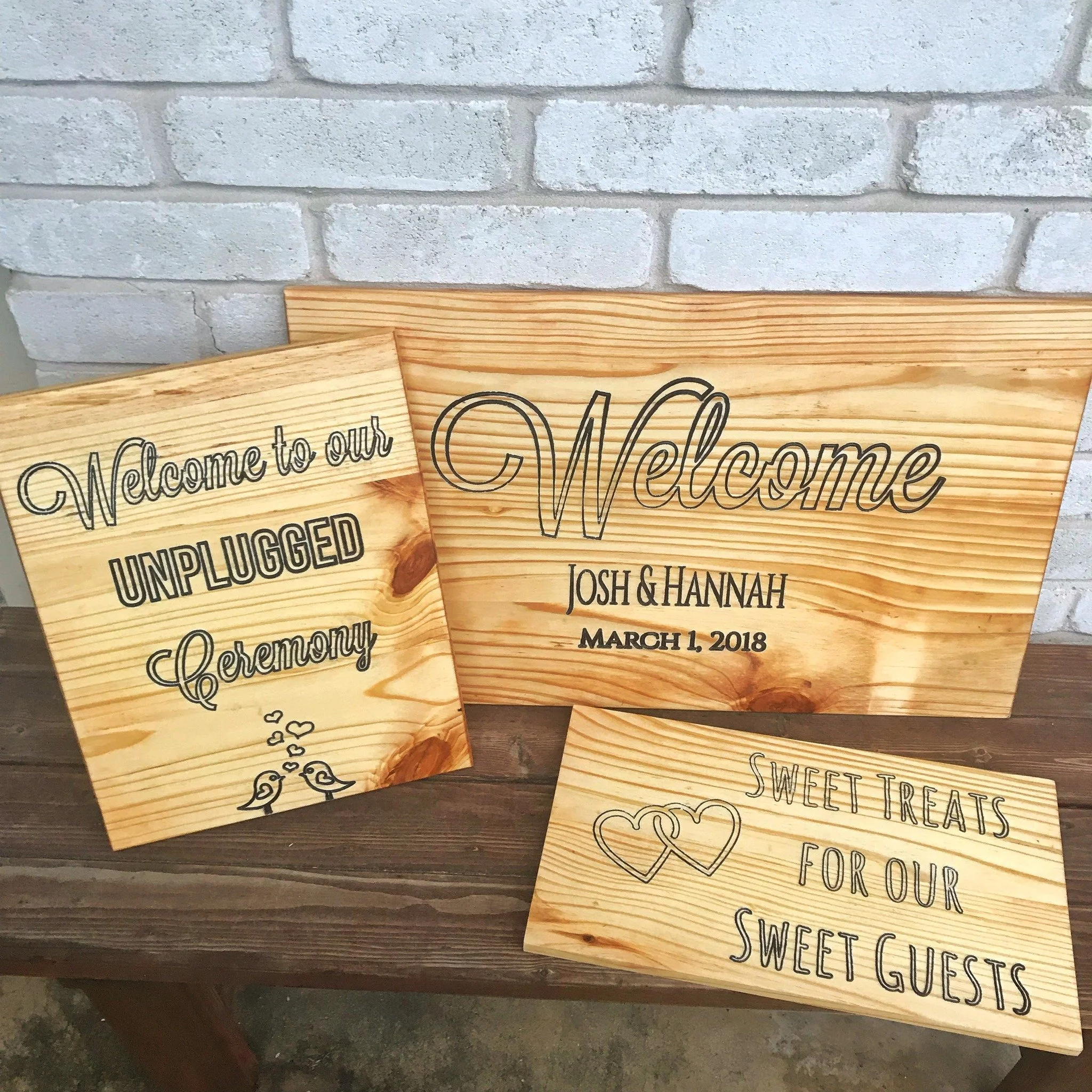 Wedding season? Throwback to 2018 signs. Shall we make 2026 signs?