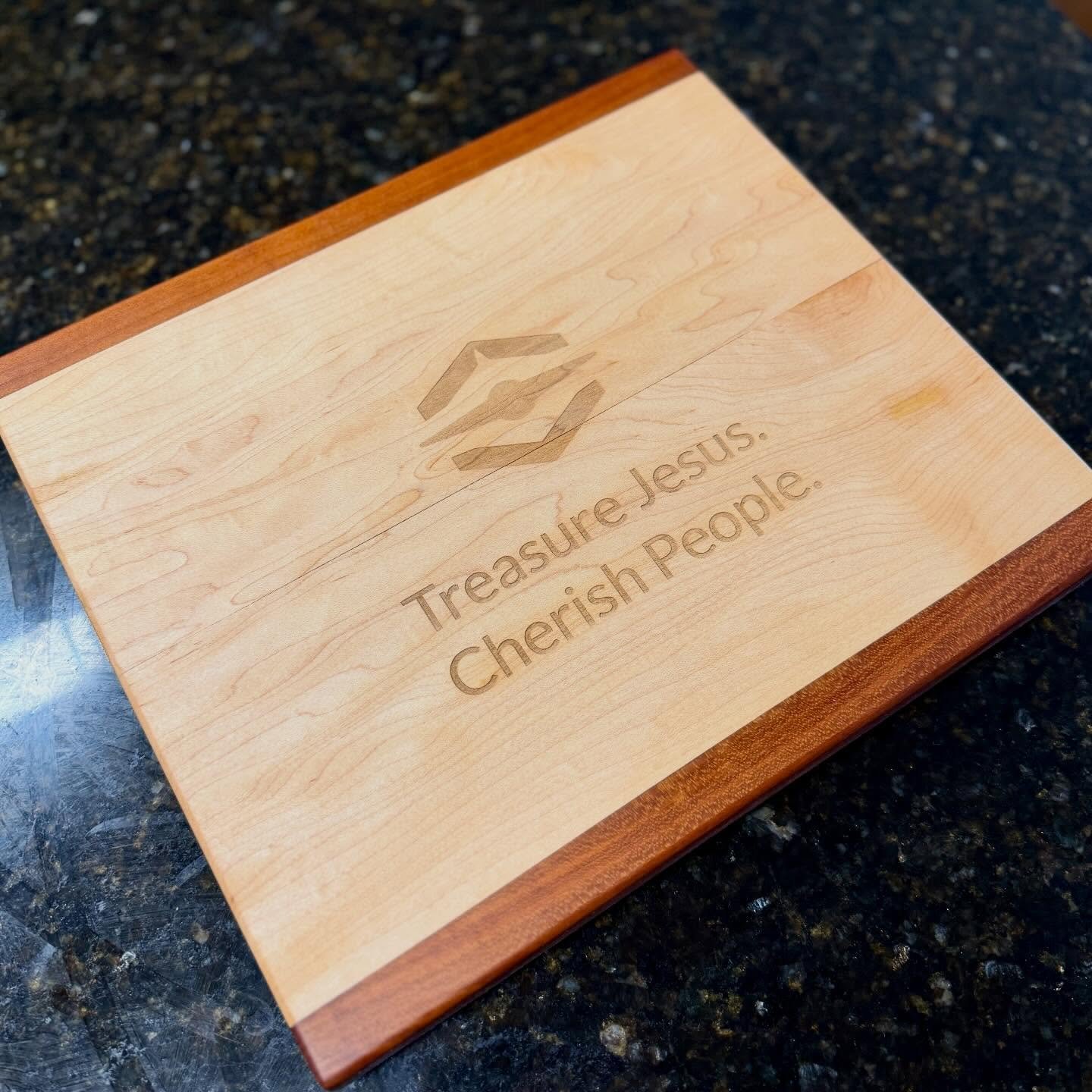 Got to make some laser engraved cutting boards for church @fbcuniversalcity