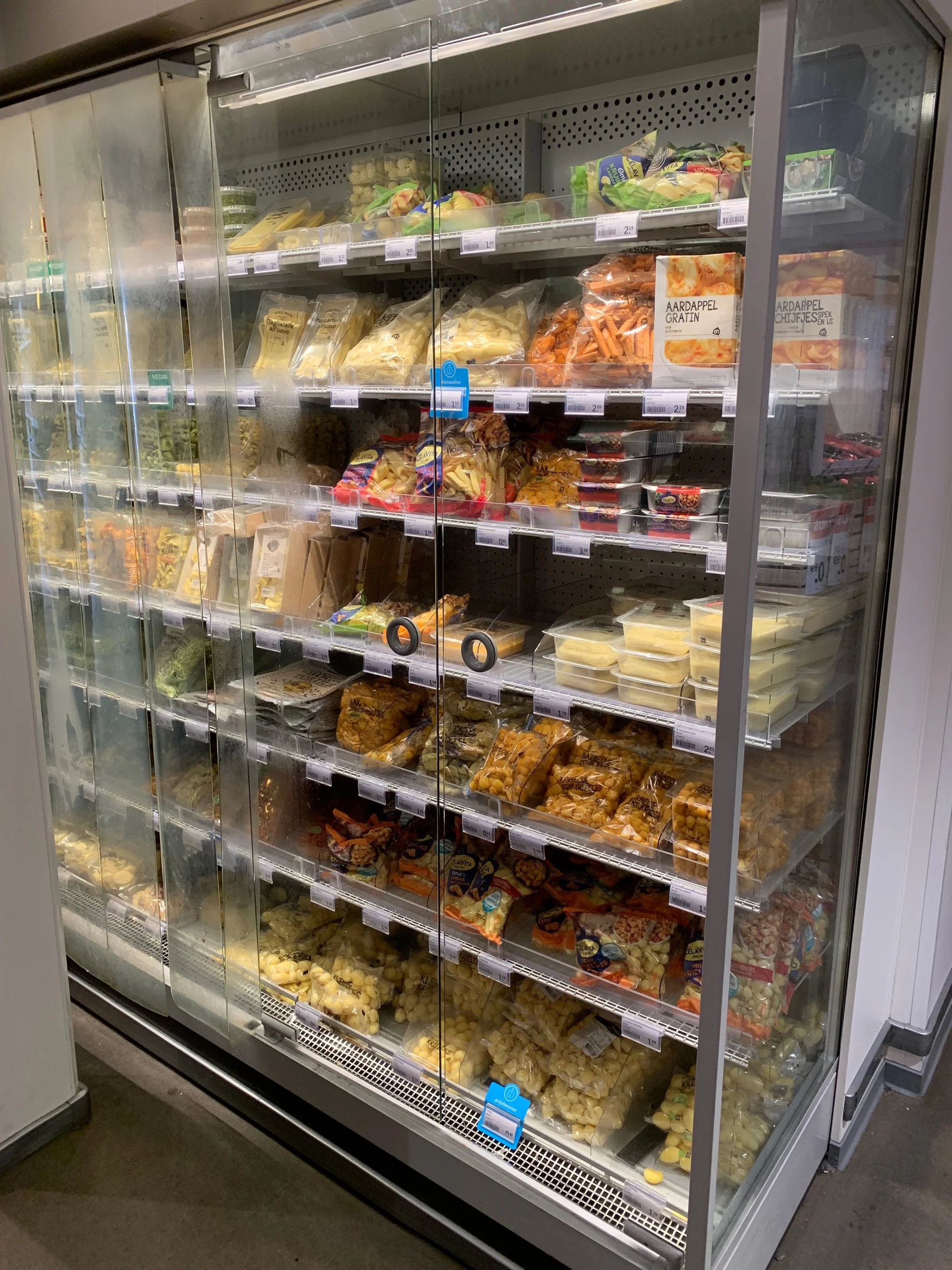 Netherlands: Potato based convenience foods found in the supermarket.