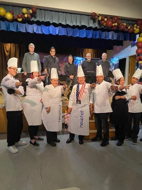Chef &amp; Artistic Director, Bill Yee and staff