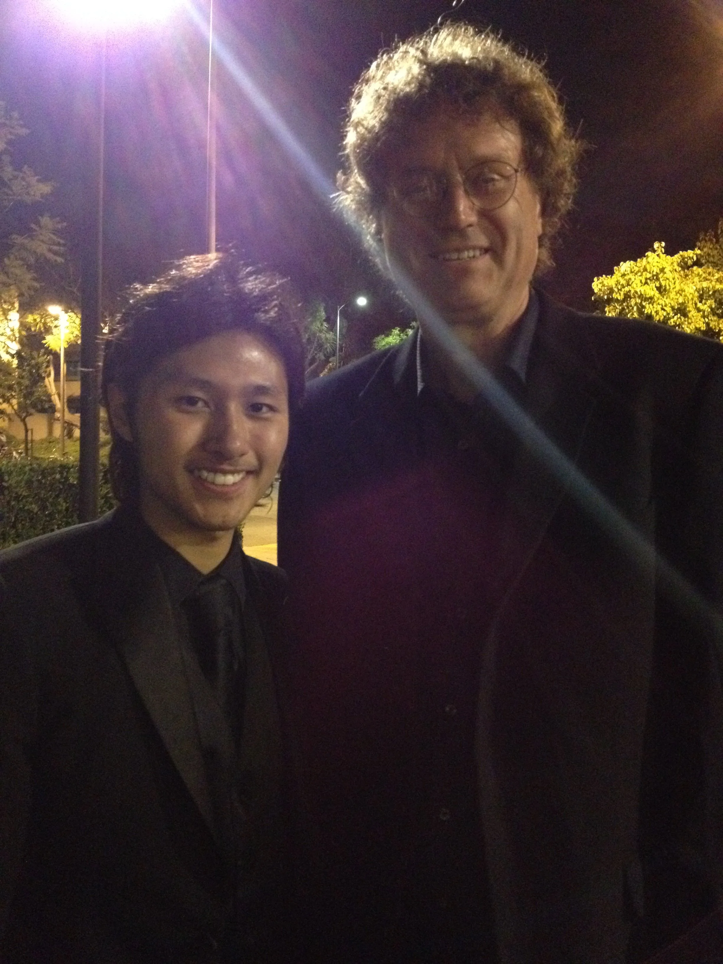 With composer/conductor Jaco Wong