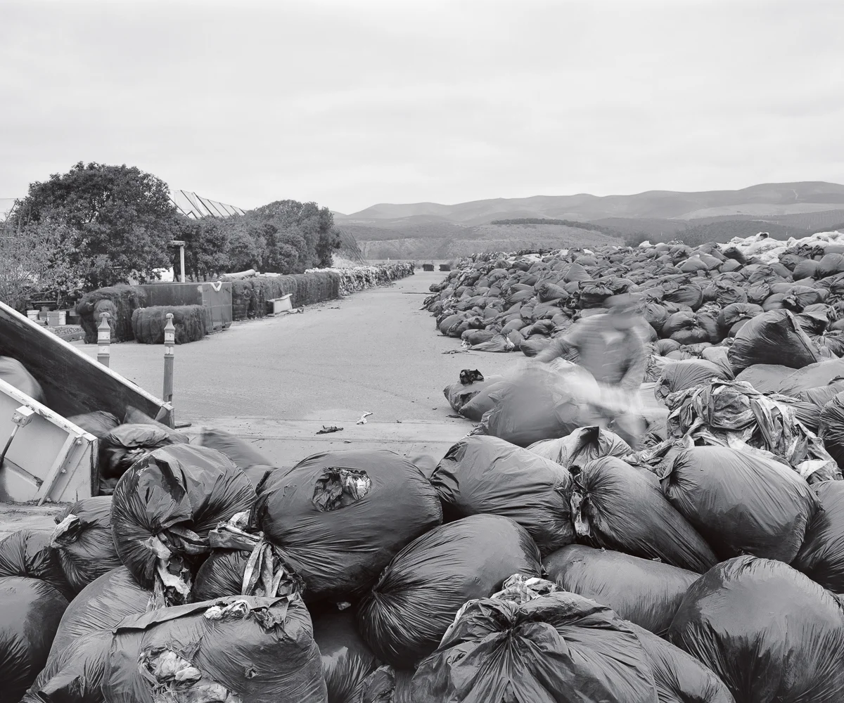 Agricultural Plastic, Santa Maria Landfill, CA. 2017