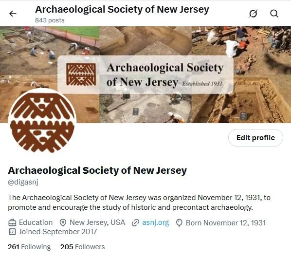 The ASNJ is back on X, formerly known as Twitter. Follow us @digasnj