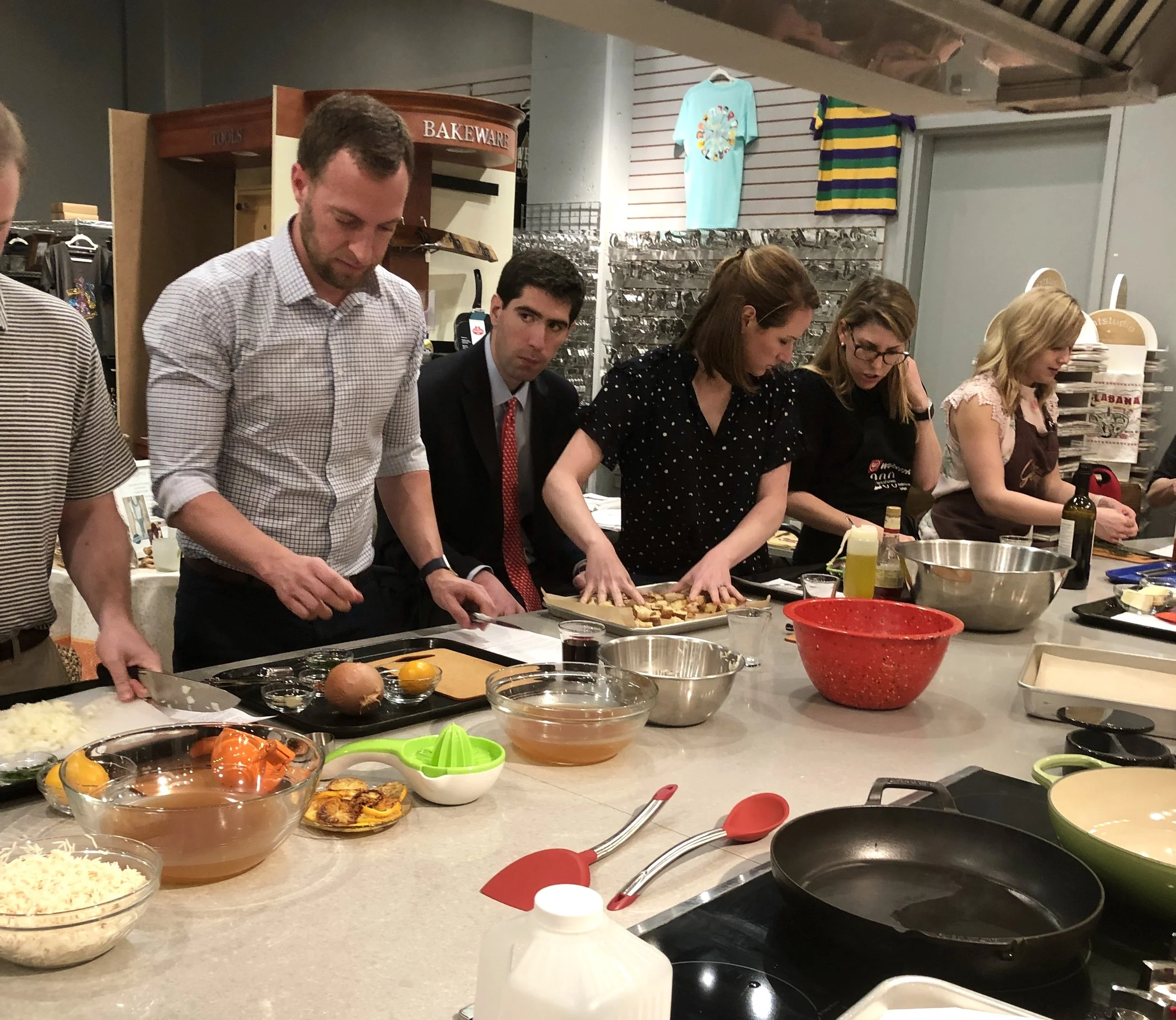 These classes are hands on