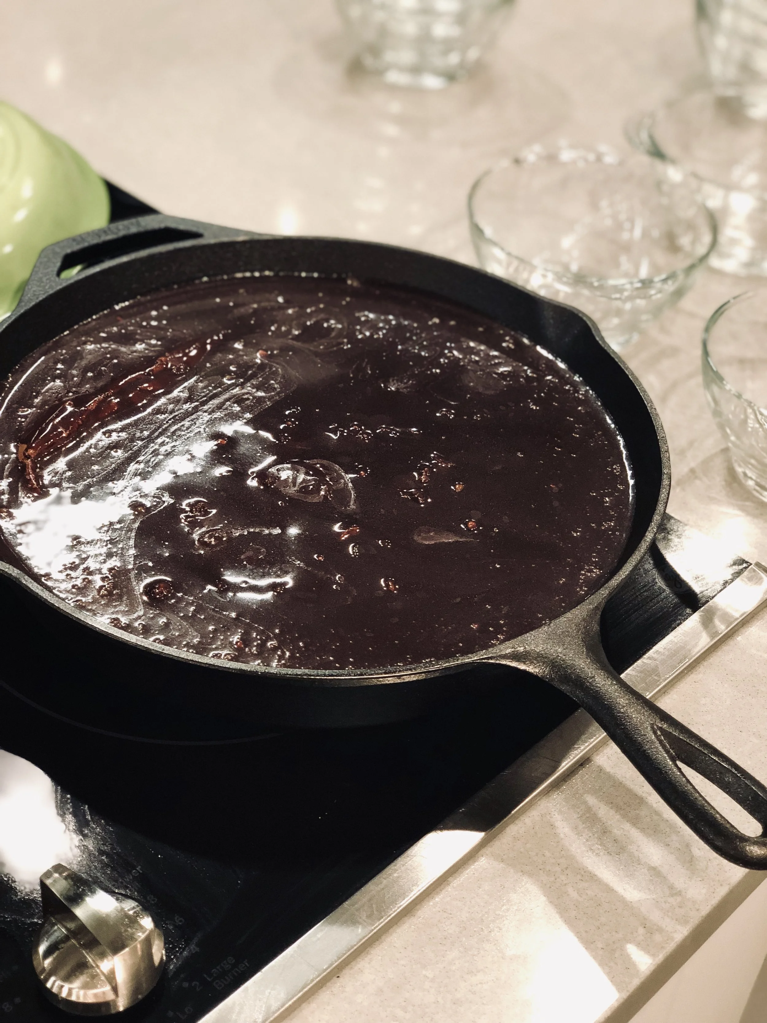 Texas Chocolate Skillet Cake 