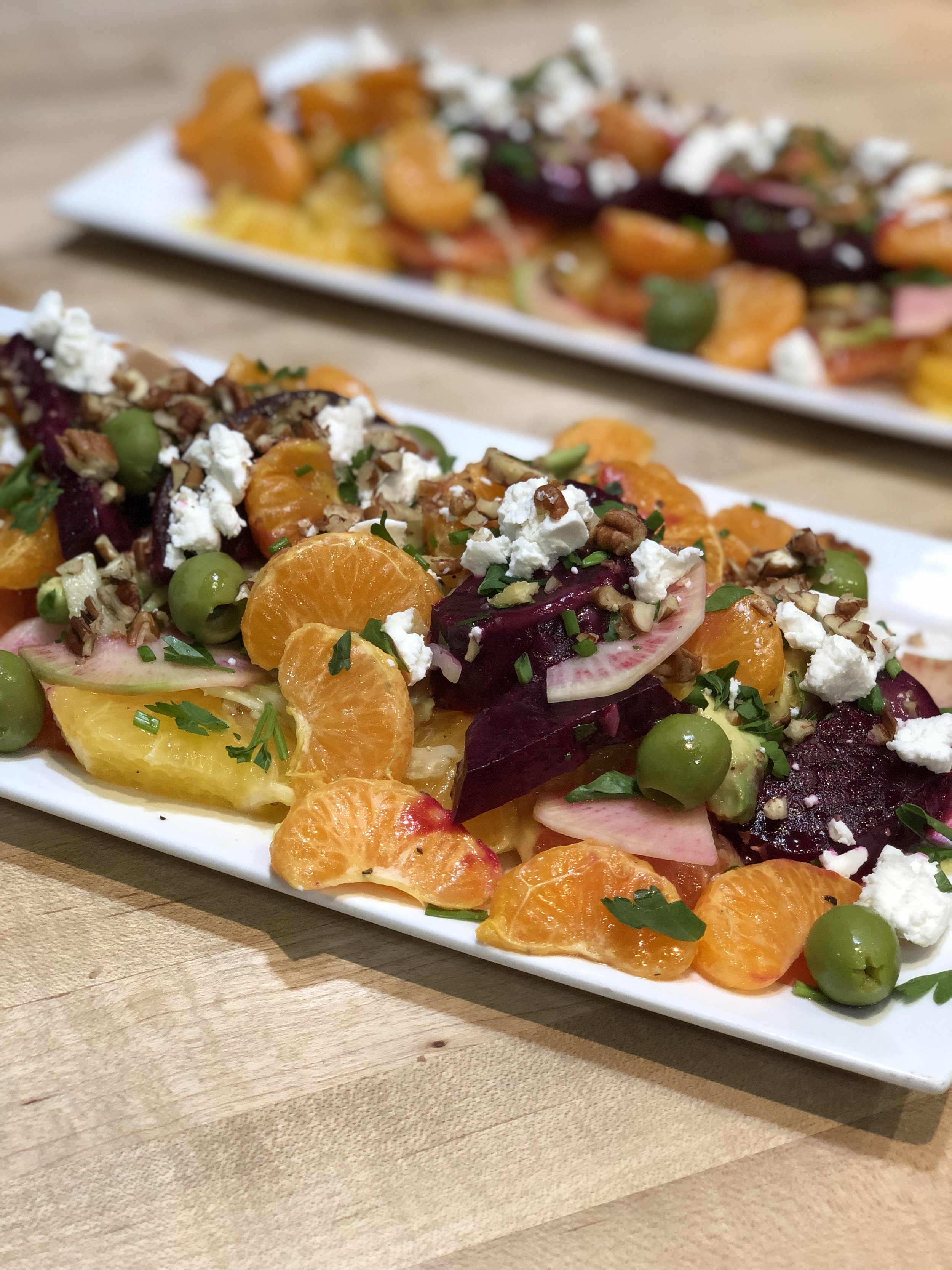 Citrus, Beet and Avocado Salad