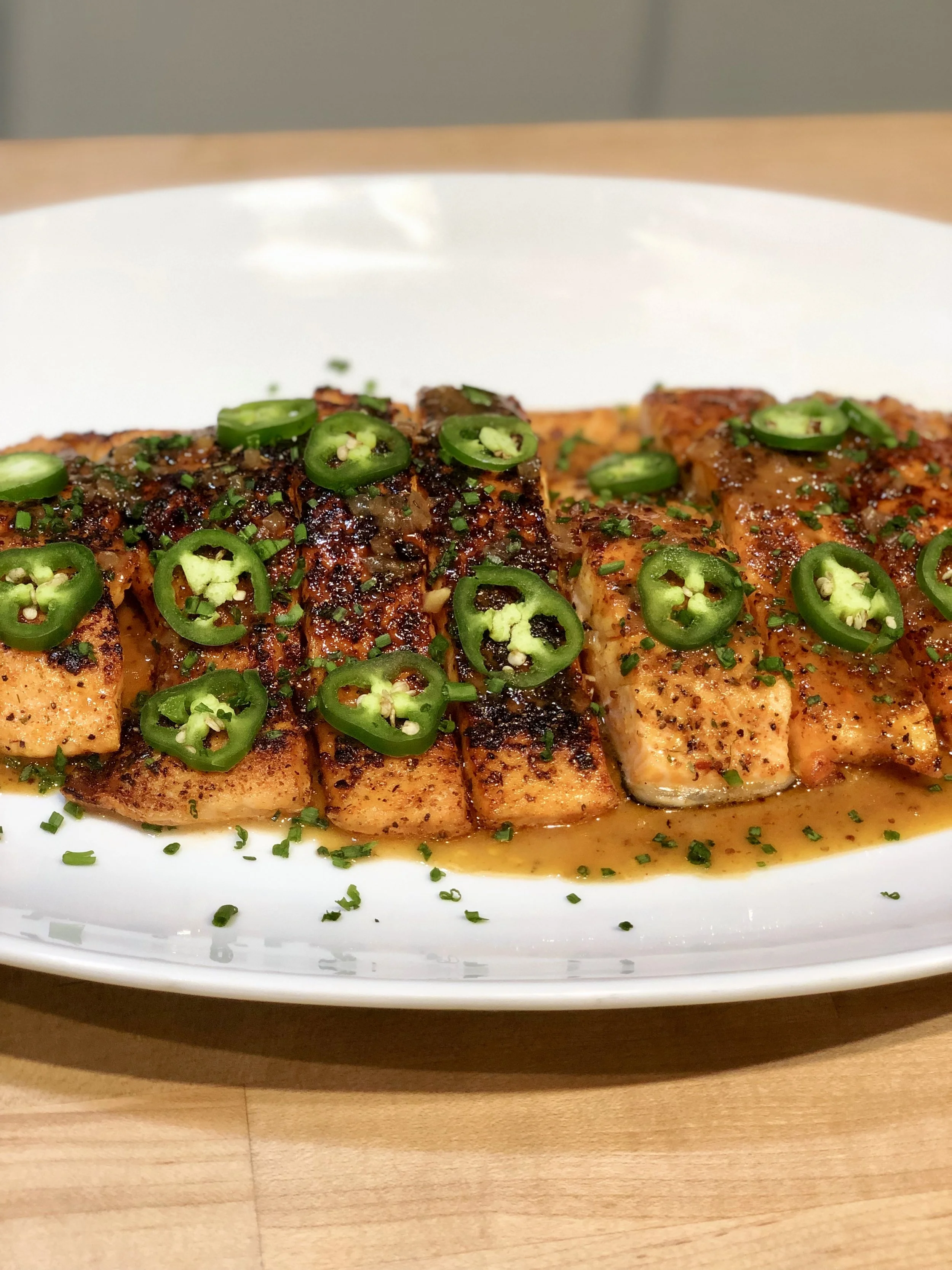 Cider Glazed Salmon