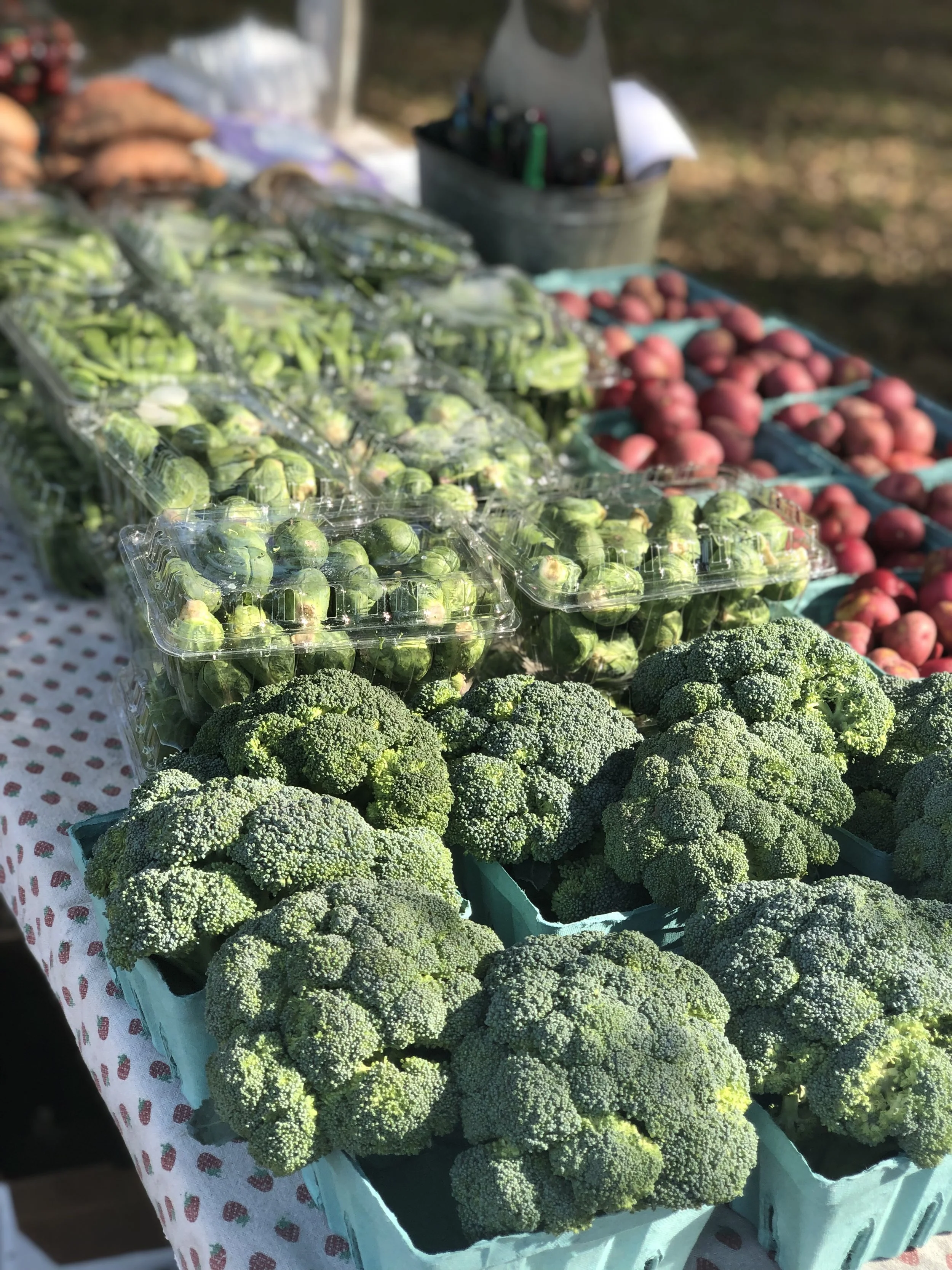Luckett Farm and the produce