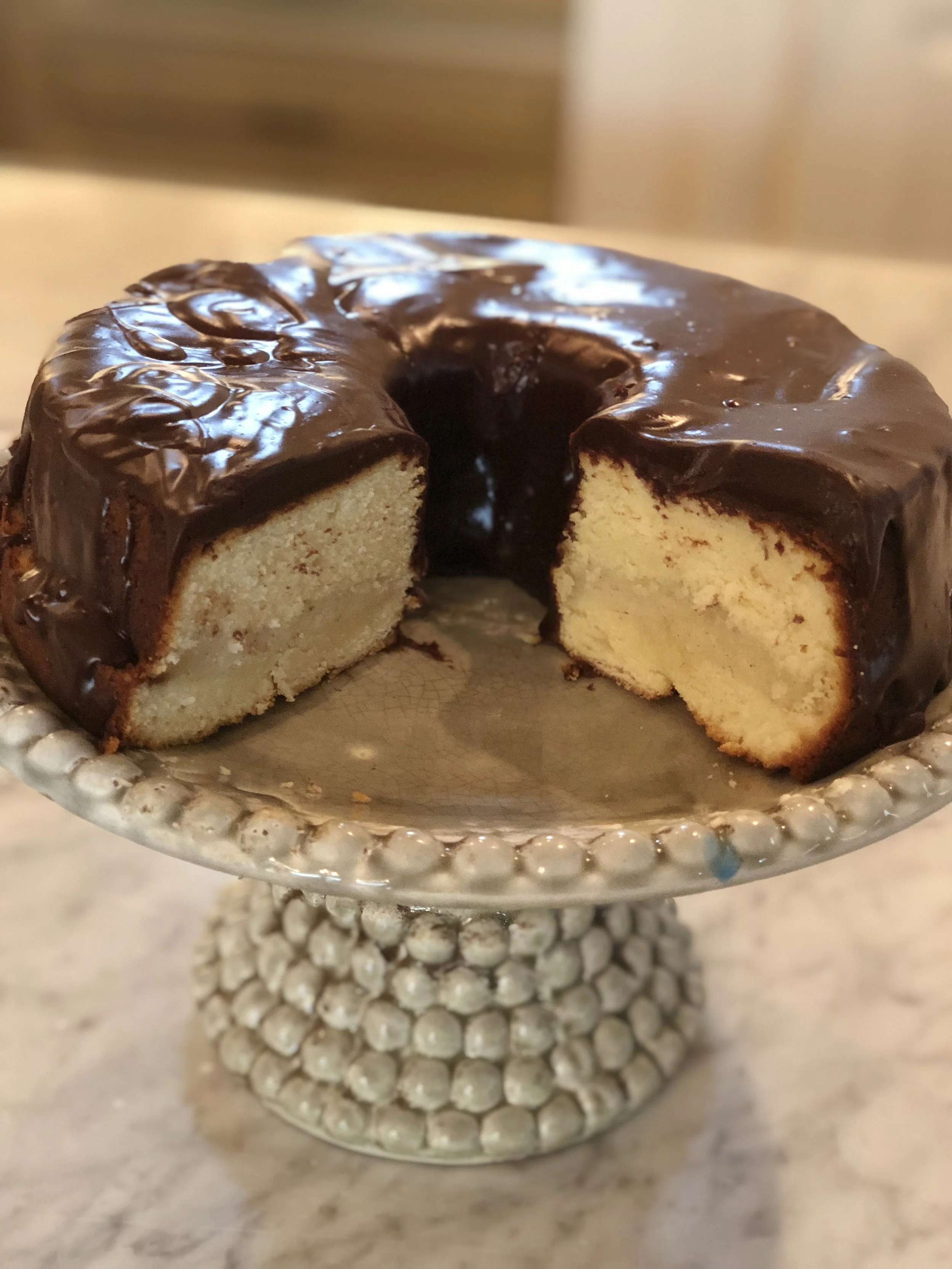 Boston Cream Cake