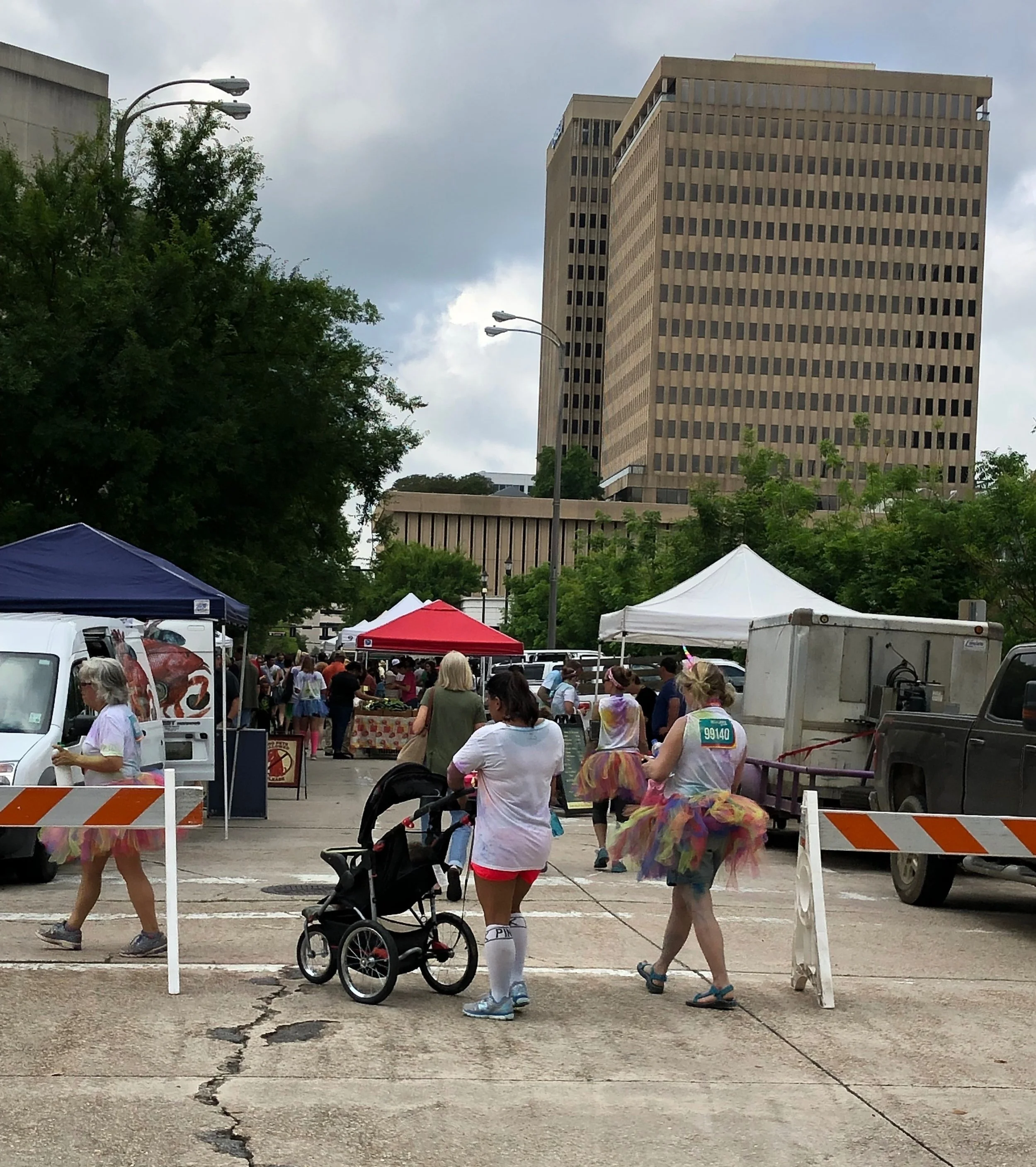 First stop Red Stick Farmers Market