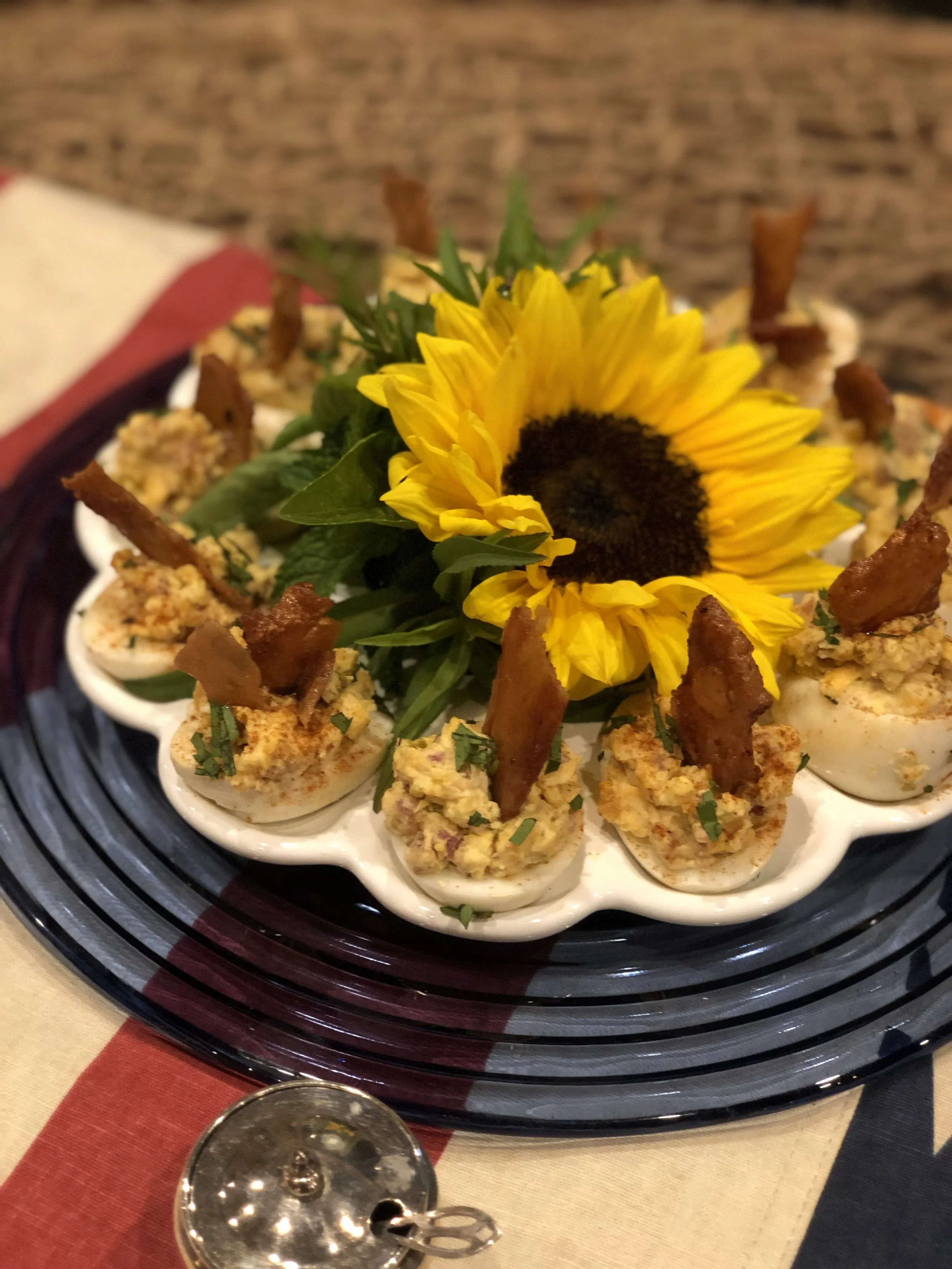 Stand Up Deviled Egg