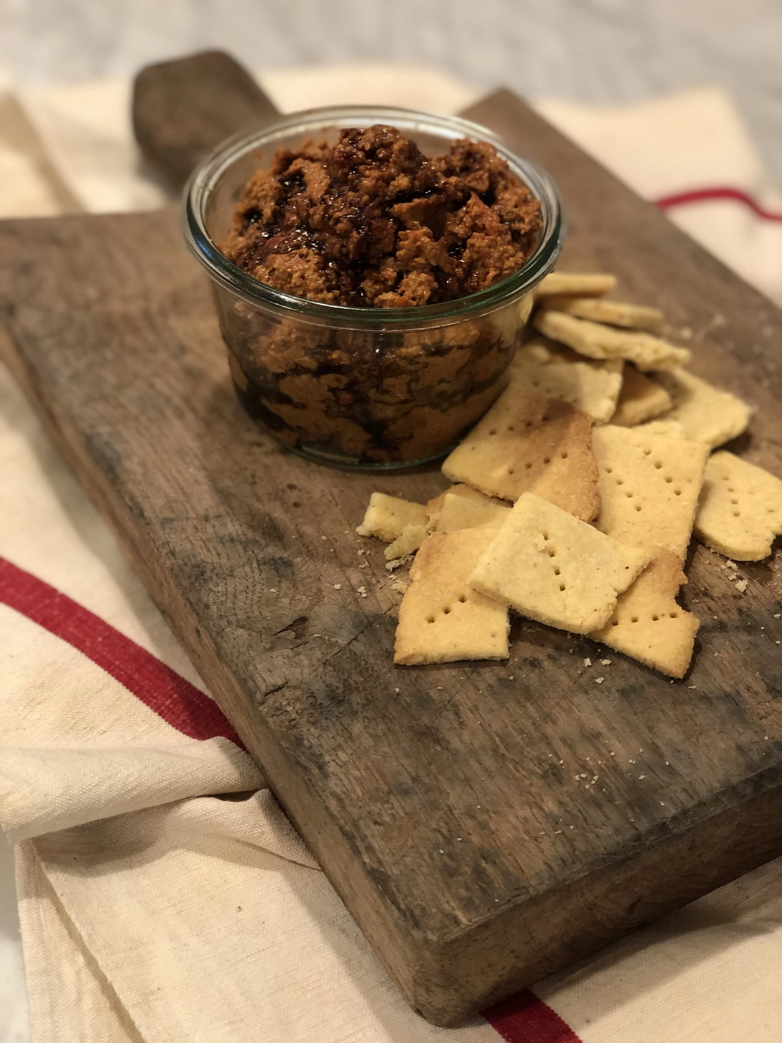 A Spread You Always Want To Have On Hand-Muhammara (Red Pepper and Walnut Spread)