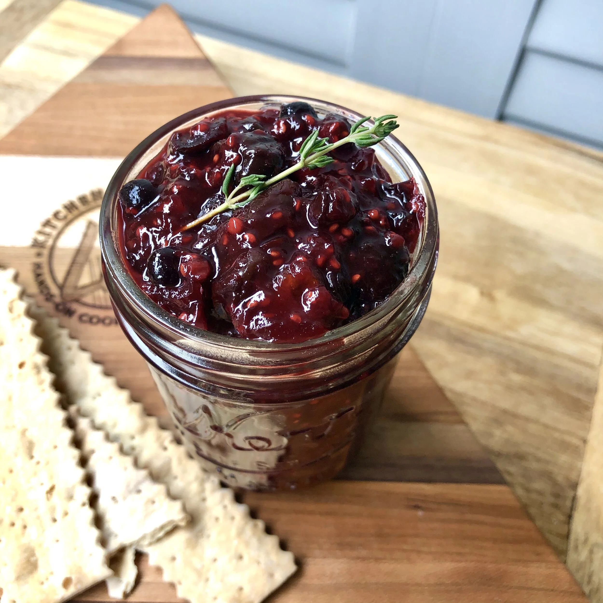 Raspberry and Currant Mostarda