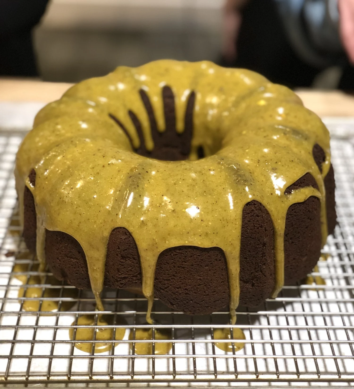 Pistachio Bundt Cake