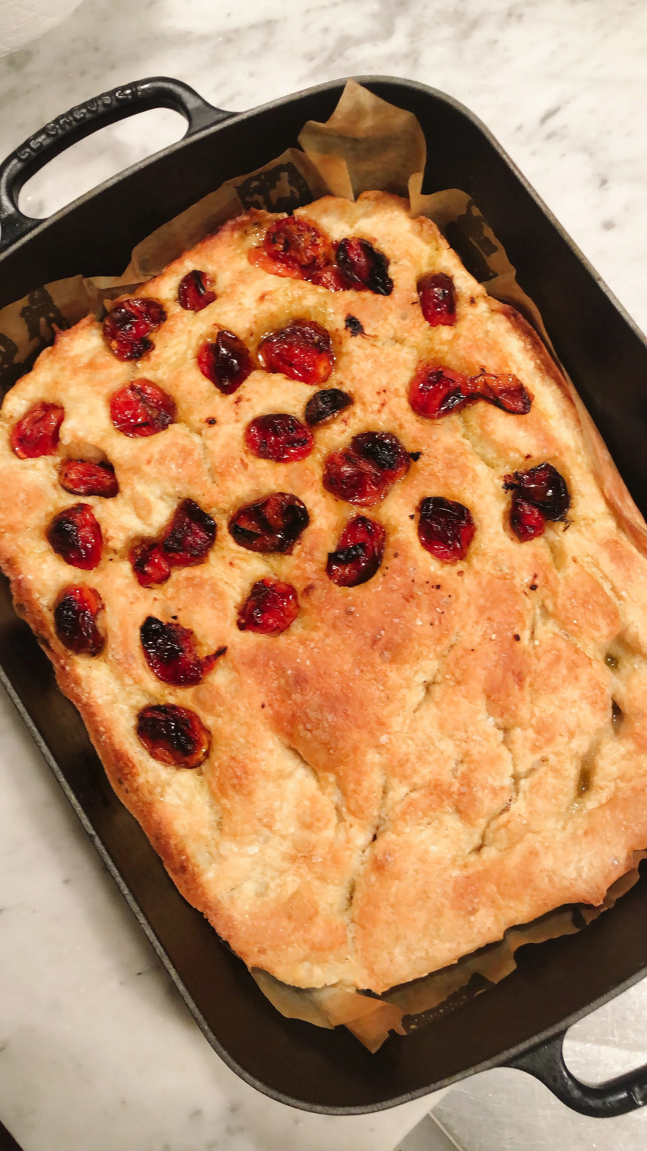 Shockingly Easy No-Knead Focaccia