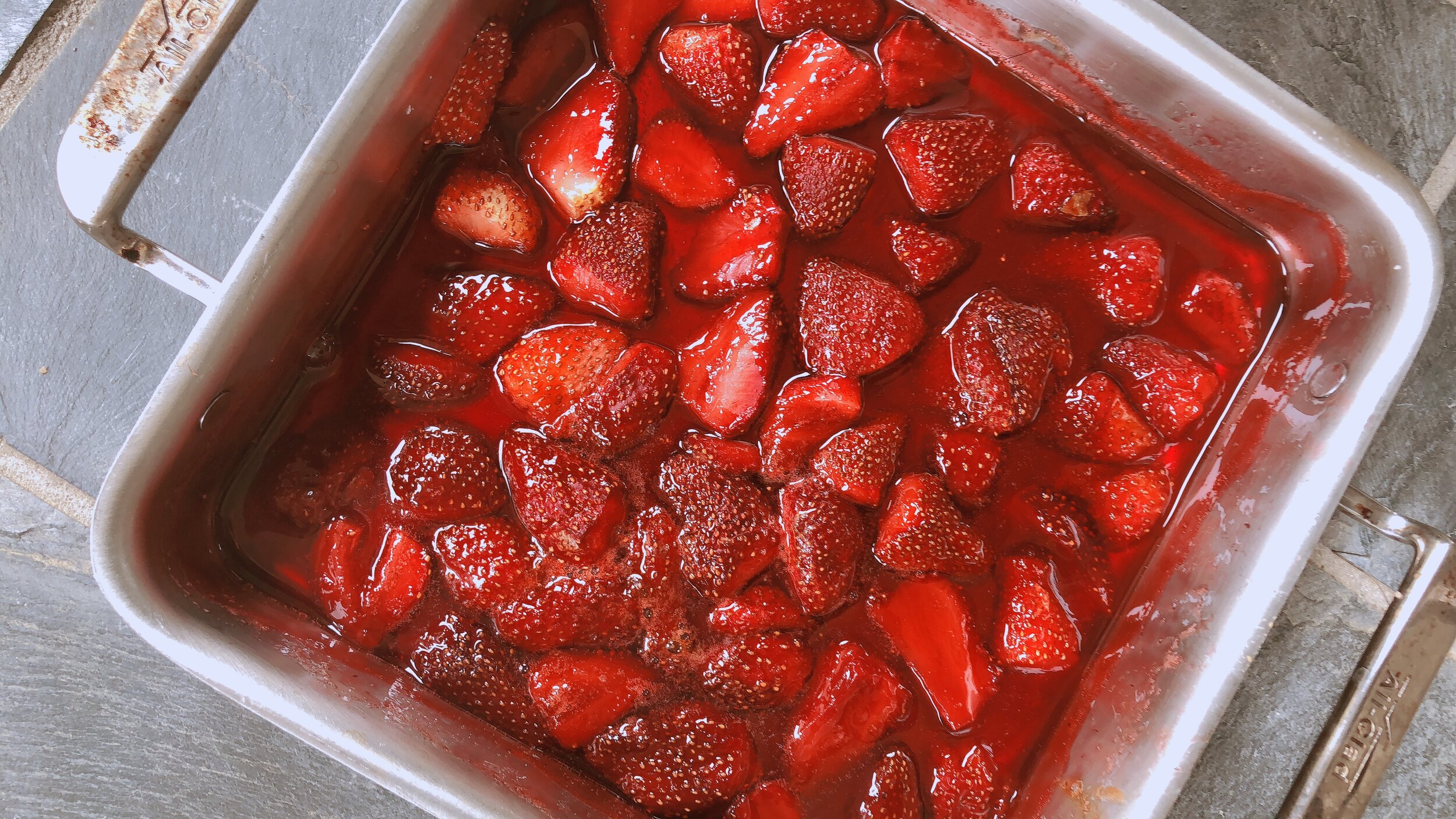Roasted Strawberries 