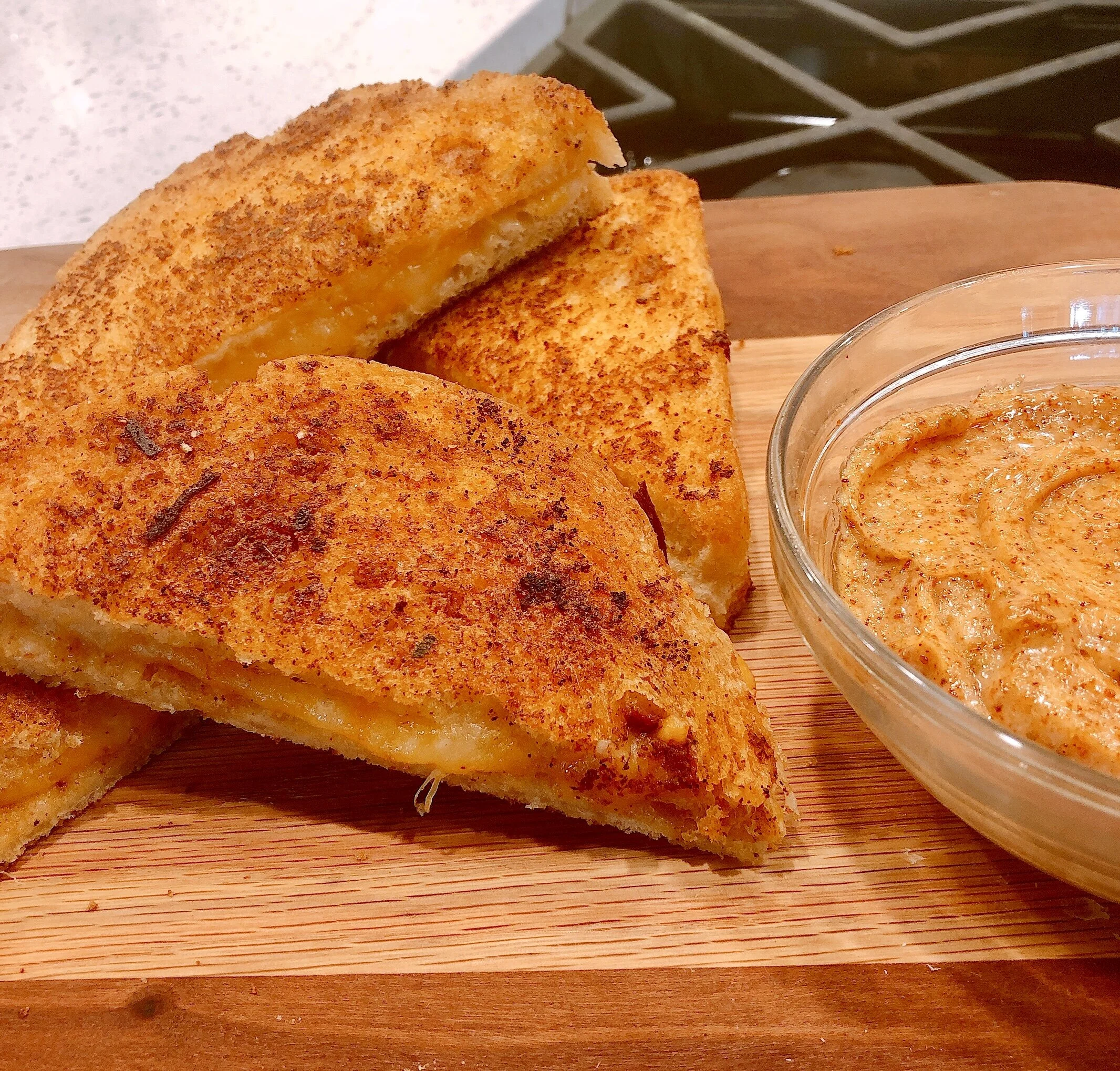 Grilled Cheese Sandwich with Fiesta Blend Mayonnaise