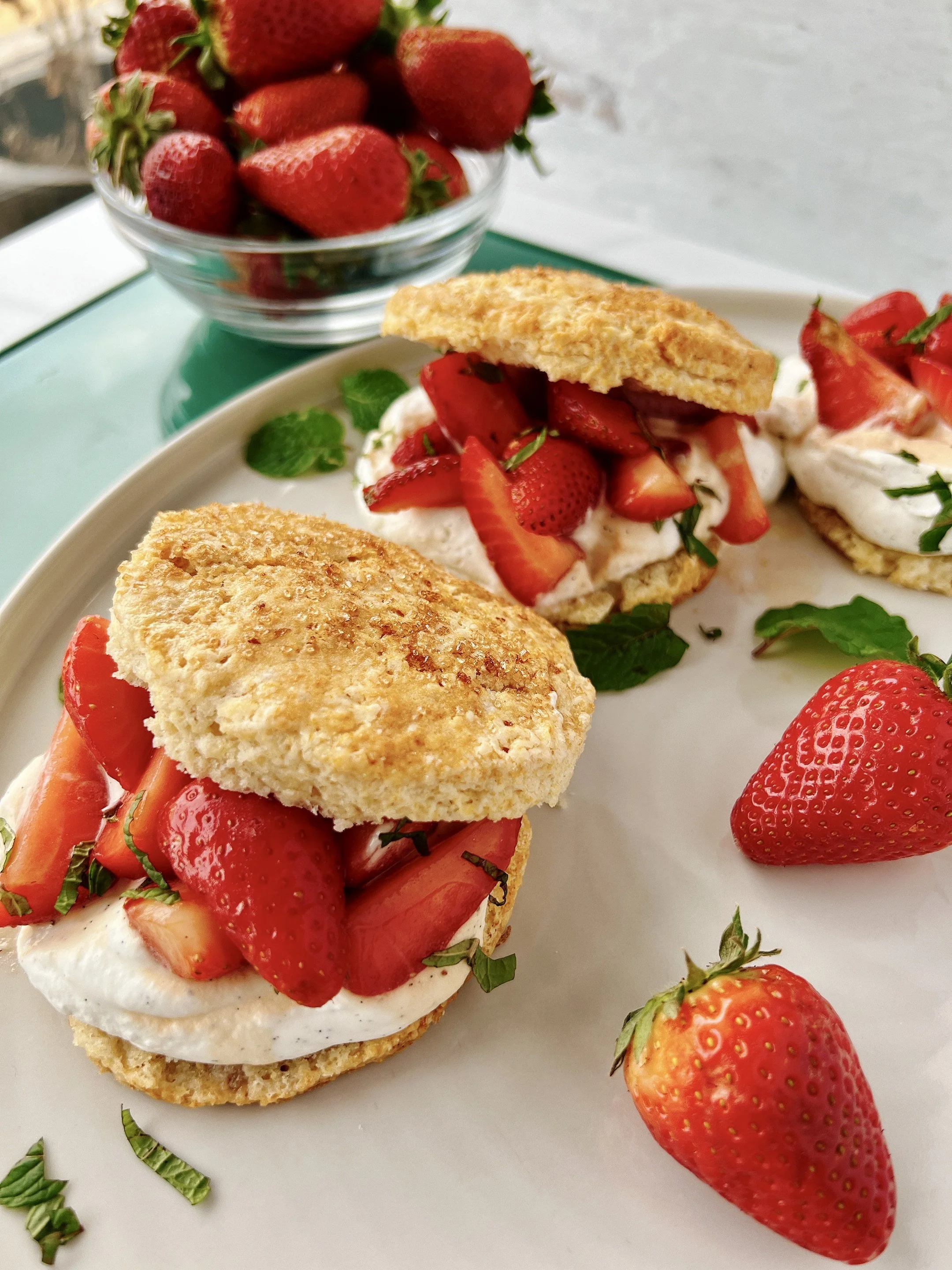 Commander’s Palace Strawberry Shortcakes